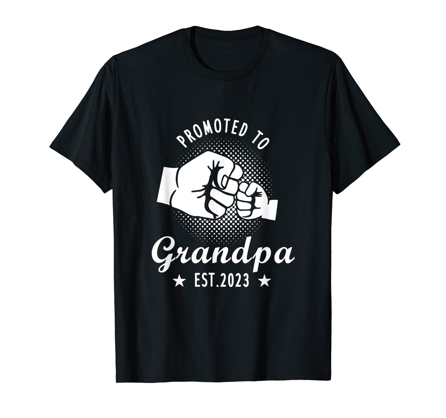 Promoted To Grandpa 2023 Grandpa T-Shirt - Aesthetic Graphic for Adults - T-Shirt, Sweatshirt, Hoodie