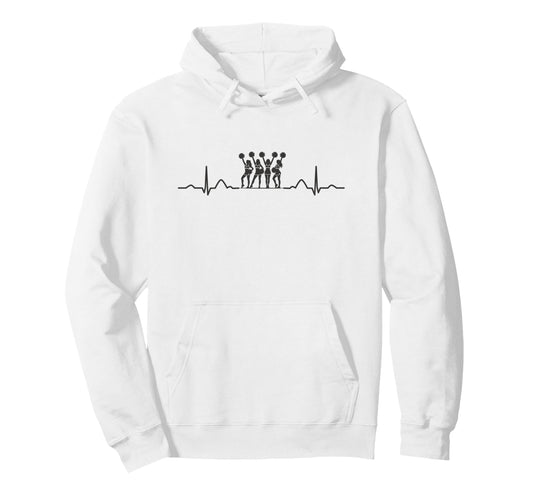Cheerleader Cheer Mom Love Cheerleading Hoodie - Unique Graphic Men Women - T-Shirt, Sweatshirt, Hoodie
