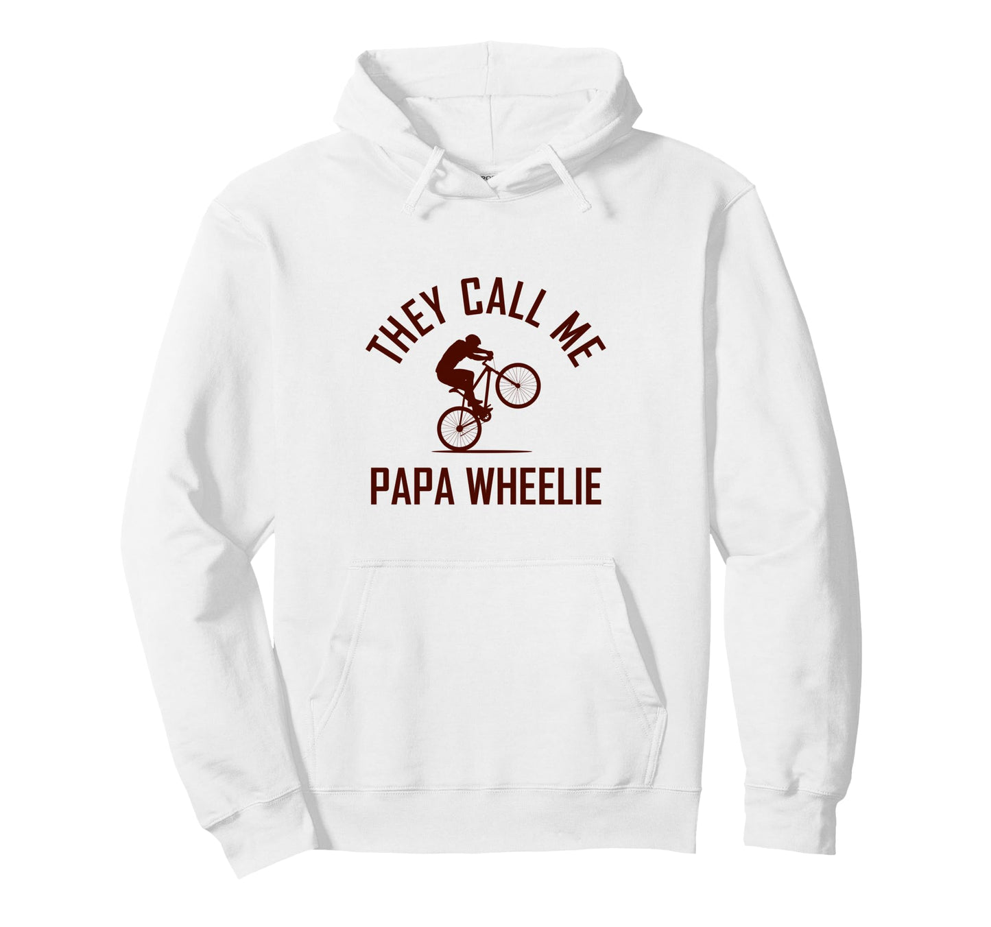 They Call Me Papa Mens Mountain Biking Hoodie - Novelty Apparel for Adults - T-Shirt, Sweatshirt, Hoodie