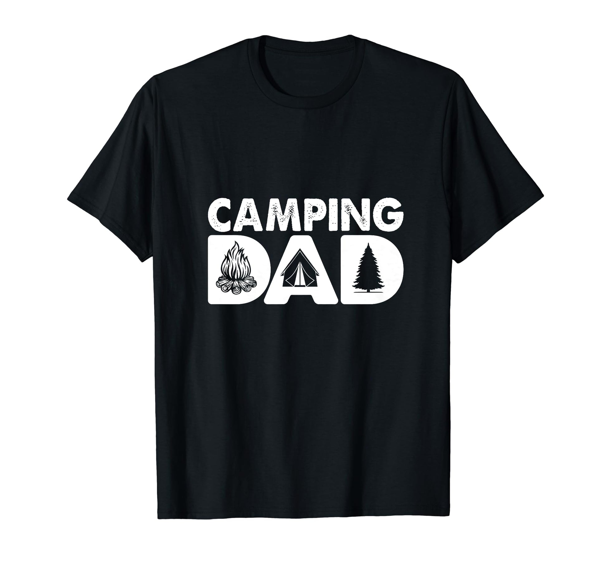 Camping Dad Outdoors Adventure Nature T-Shirt - Custom Art Print Unisex - T-Shirt, Sweatshirt, Hoodie
