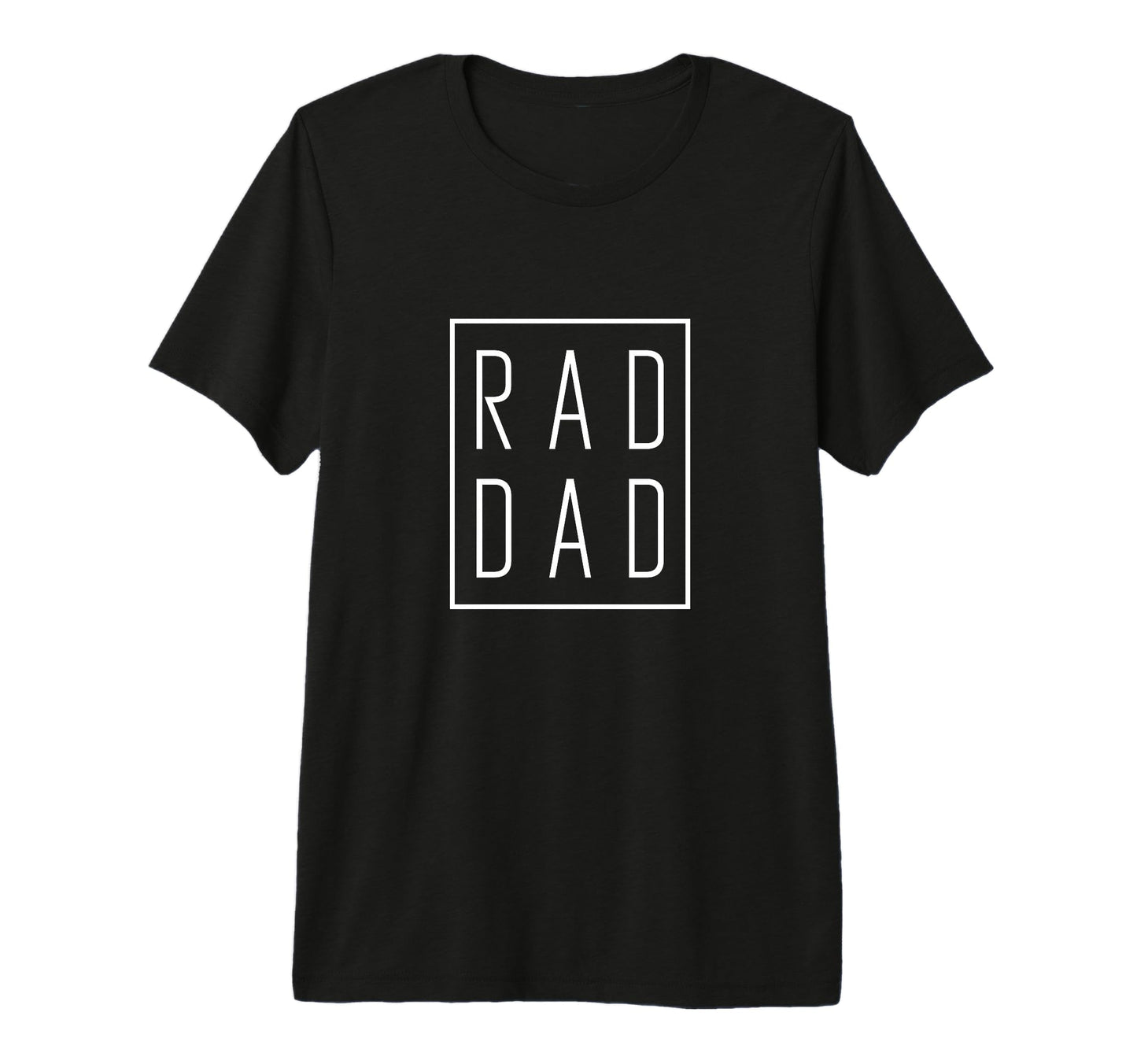 Fathers Day Shirts Rad Dad Tri Blend T-Shirt - Streetwear Style Men Women - T-Shirt, Sweatshirt, Hoodie