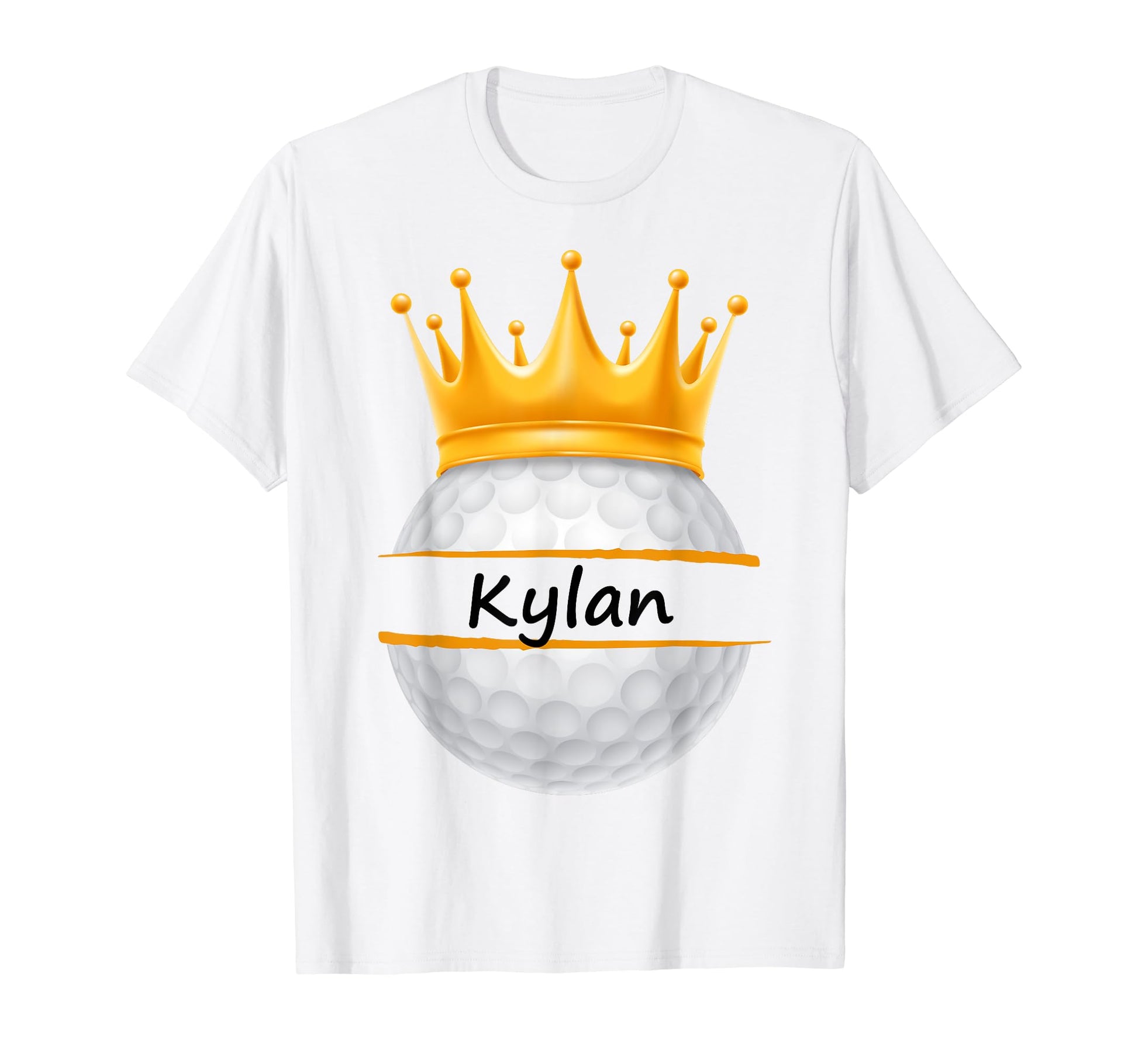 Novelty Golf Personalized Name Kylan T-Shirt - Unique Graphic Men Women - T-Shirt, Sweatshirt, Hoodie