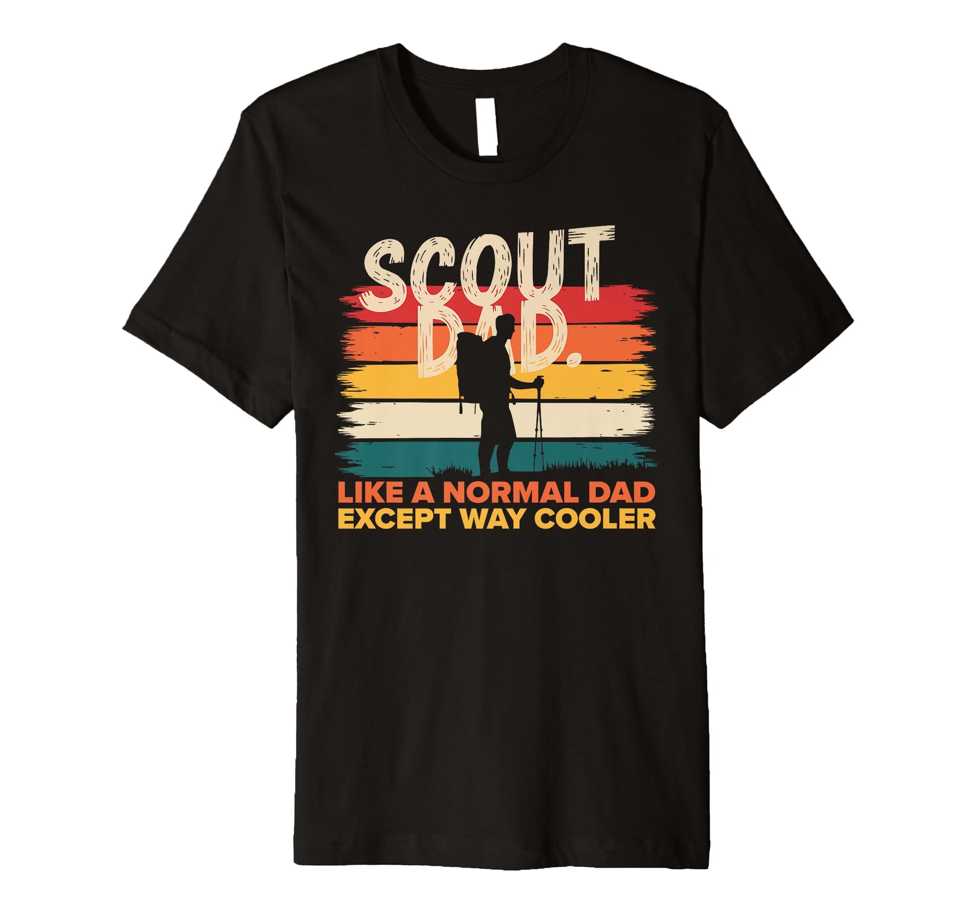 Mens Scout Leader Dad Scouting T-Shirt - Unique Graphic for Adults - T-Shirt, Sweatshirt, Hoodie