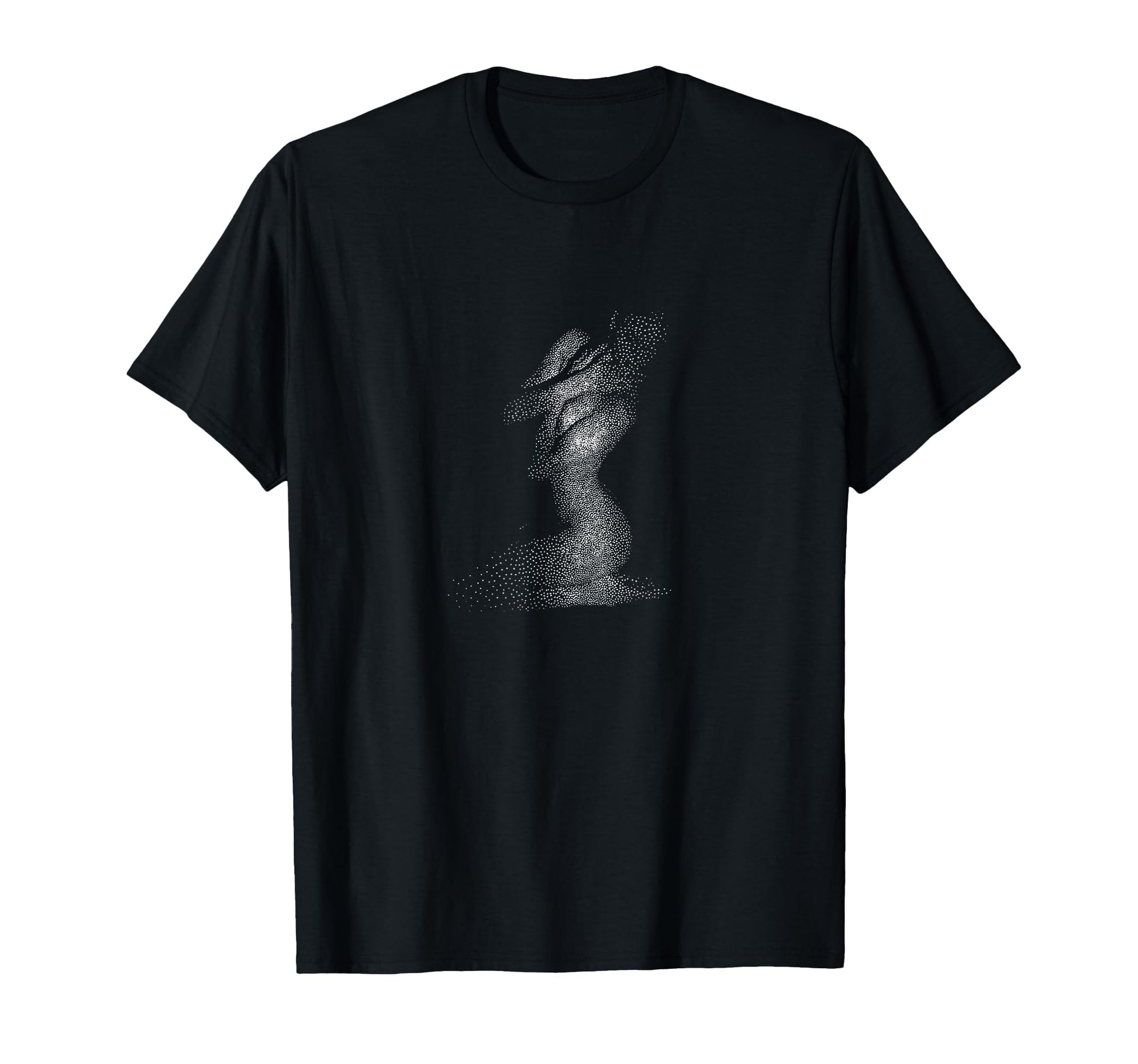 Snirt Sexy Silhouette Outline Motif T-Shirt - Novelty Apparel for Adults - T-Shirt, Sweatshirt, Hoodie