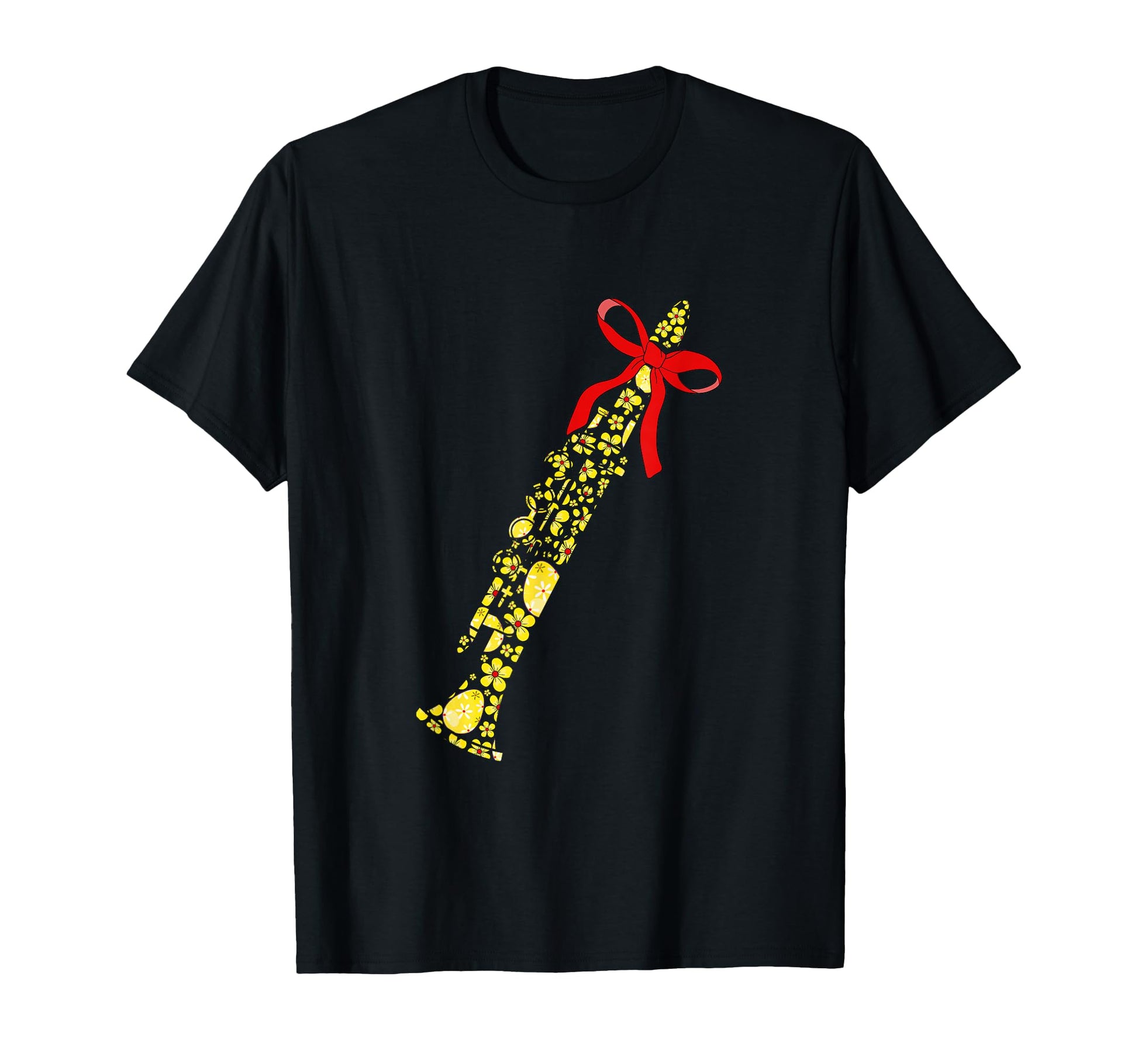 Easter Eggs Floral Clarinet Instrument T-Shirt - Streetwear Style Unisex - T-Shirt, Sweatshirt, Hoodie