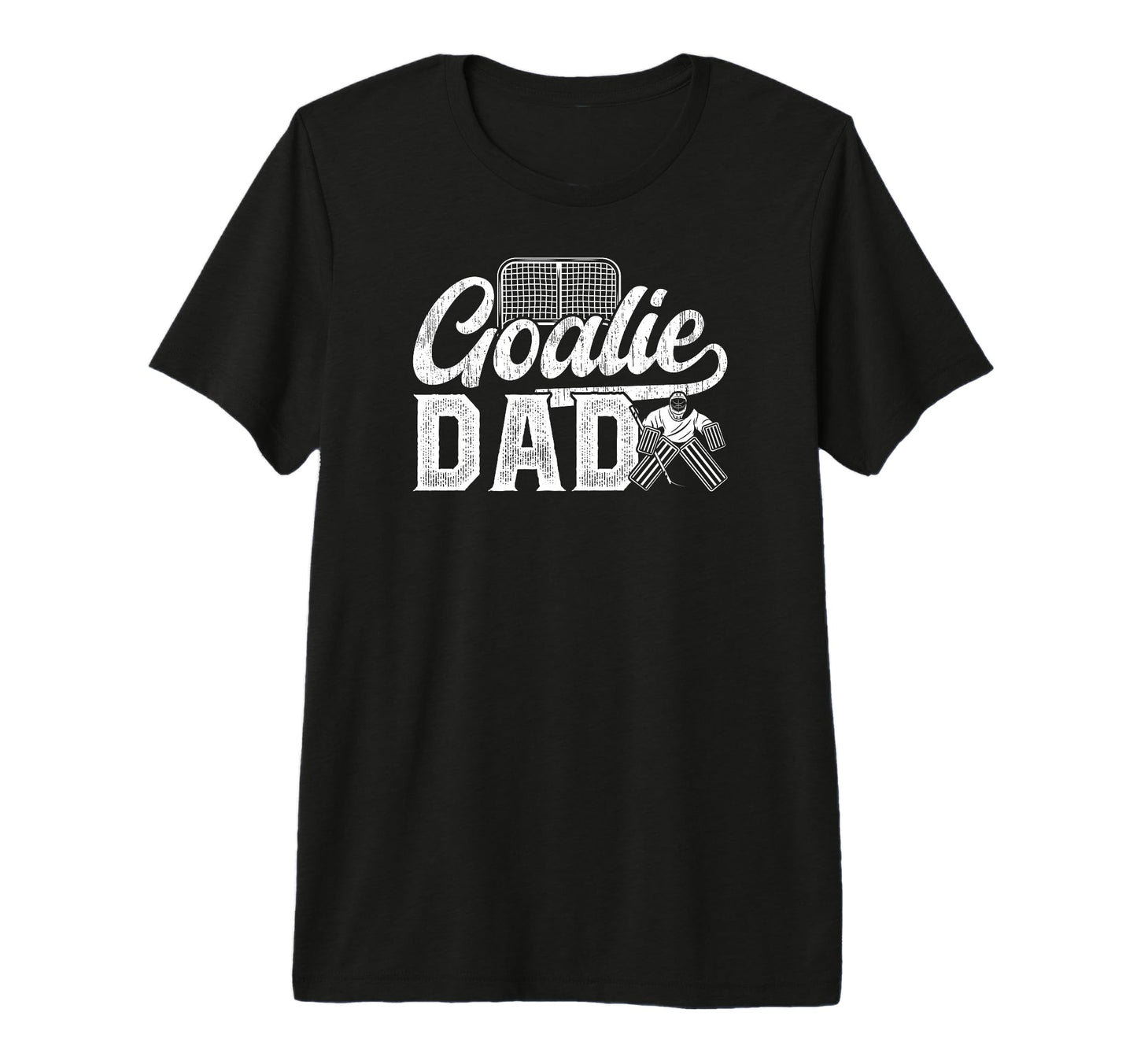 Mens Ice Hockey Goalie Dad Hockey T-Shirt - Streetwear Style Unisex - T-Shirt, Sweatshirt, Hoodie
