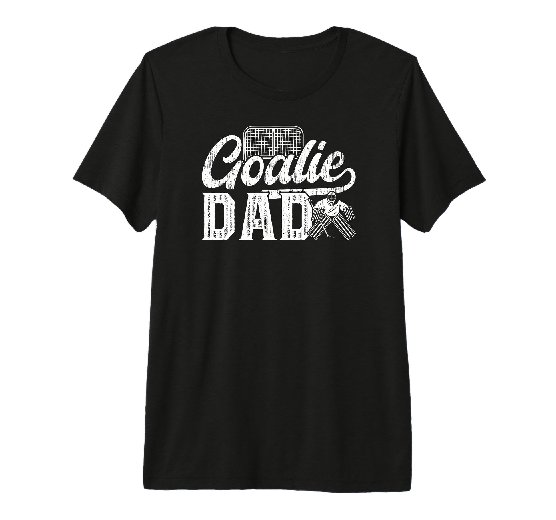 Mens Ice Hockey Goalie Dad Hockey T-Shirt - Streetwear Style Unisex - T-Shirt, Sweatshirt, Hoodie