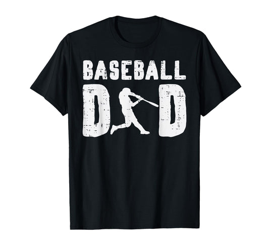 Baseball Dad Fathers Day Coach Player T-Shirt - Fun Novelty Design Unisex - T-Shirt, Sweatshirt, Hoodie