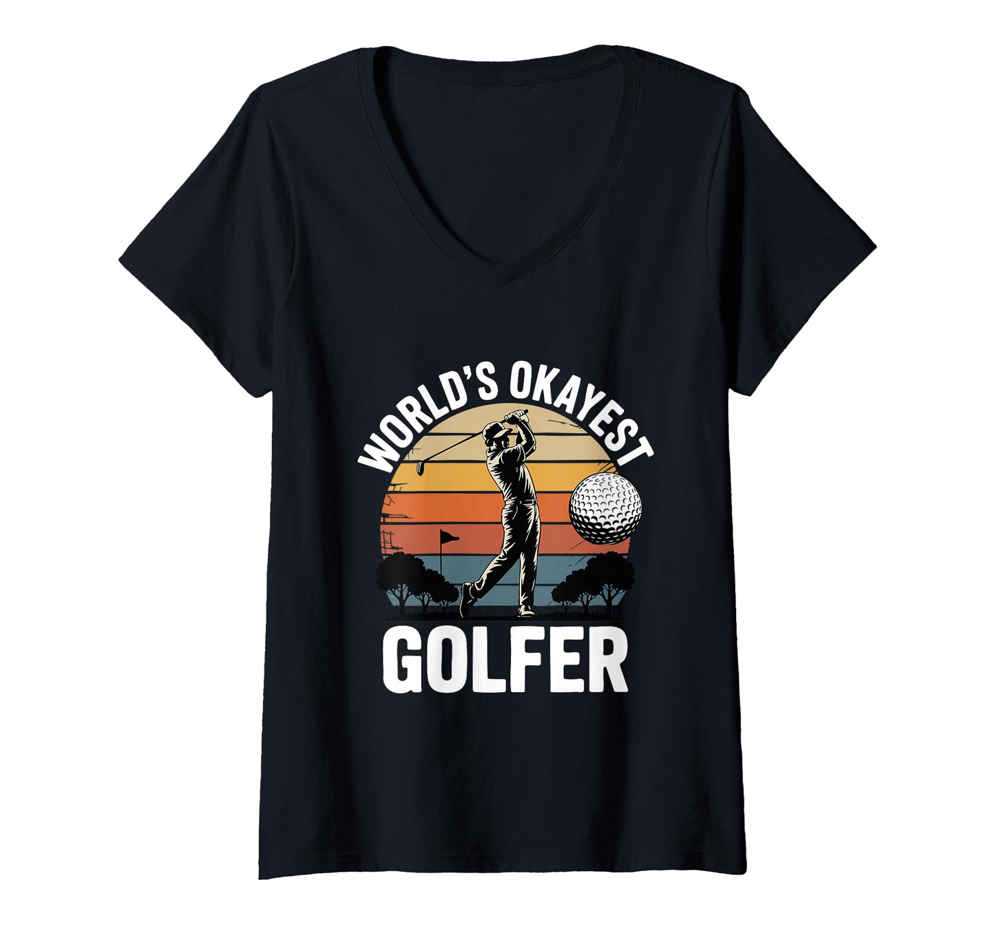 Golf Golfer Sunset Dad Life Hoodie - Streetwear Style for Adults - T-Shirt, Sweatshirt, Hoodie