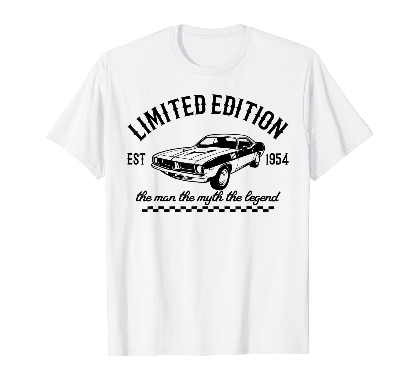 1954 Dad Birthday Myth Legend T-Shirt - Novelty Apparel Unisex - T-Shirt, Sweatshirt, Hoodie