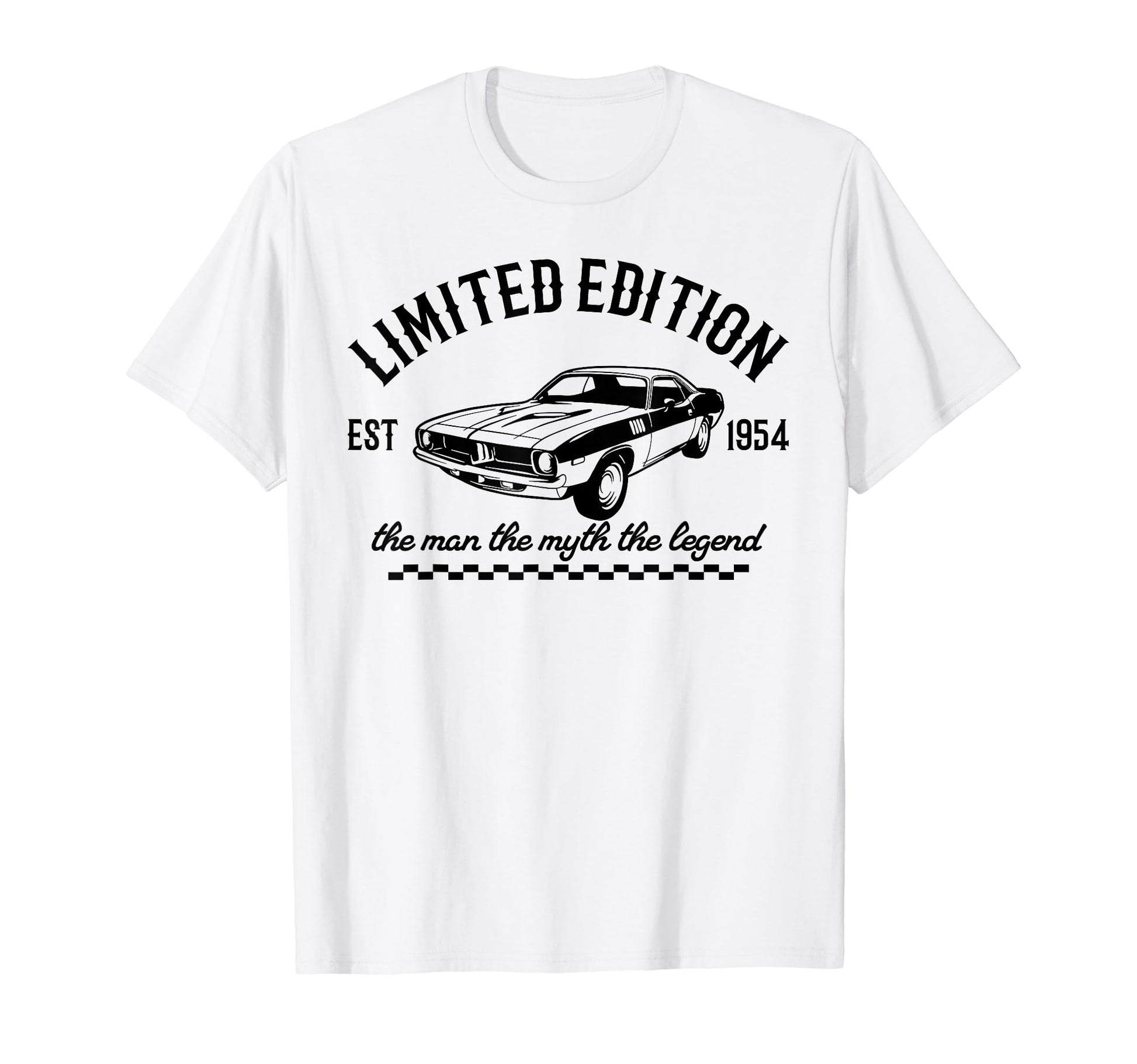 1954 Dad Birthday Myth Legend T-Shirt - Novelty Apparel Unisex - T-Shirt, Sweatshirt, Hoodie