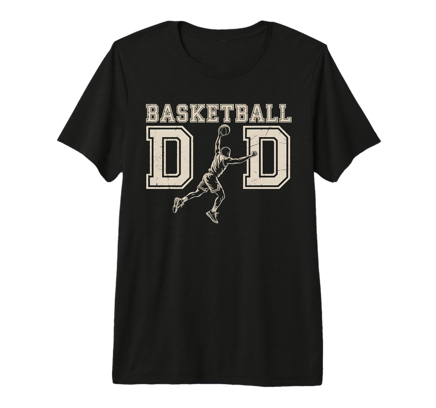 Funny Basketball Dad Daddy Papa Father T-Shirt - Novelty Apparel Unisex - T-Shirt, Sweatshirt, Hoodie