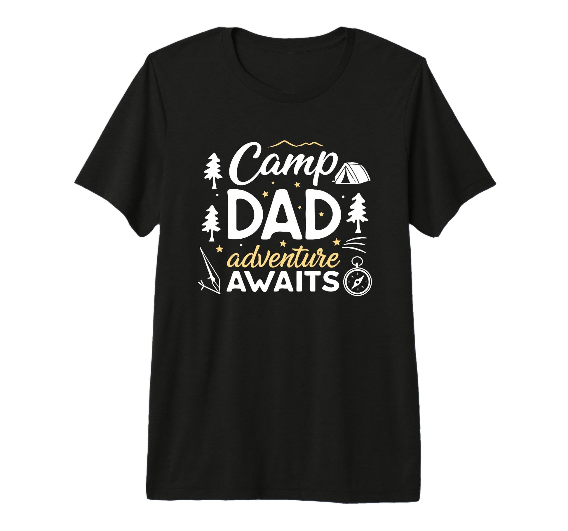 Mens Camping Fathers Day Daddy T-Shirt - Casual Everyday Wear Unisex - T-Shirt, Sweatshirt, Hoodie
