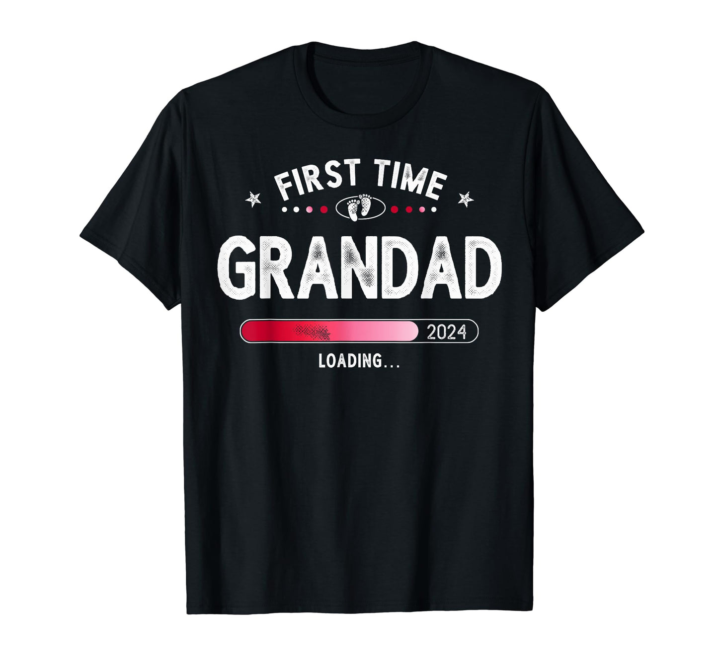 Promoted To Grandad Est 2024 Soon To T-Shirt - Minimalist Print for Adults - T-Shirt, Sweatshirt, Hoodie