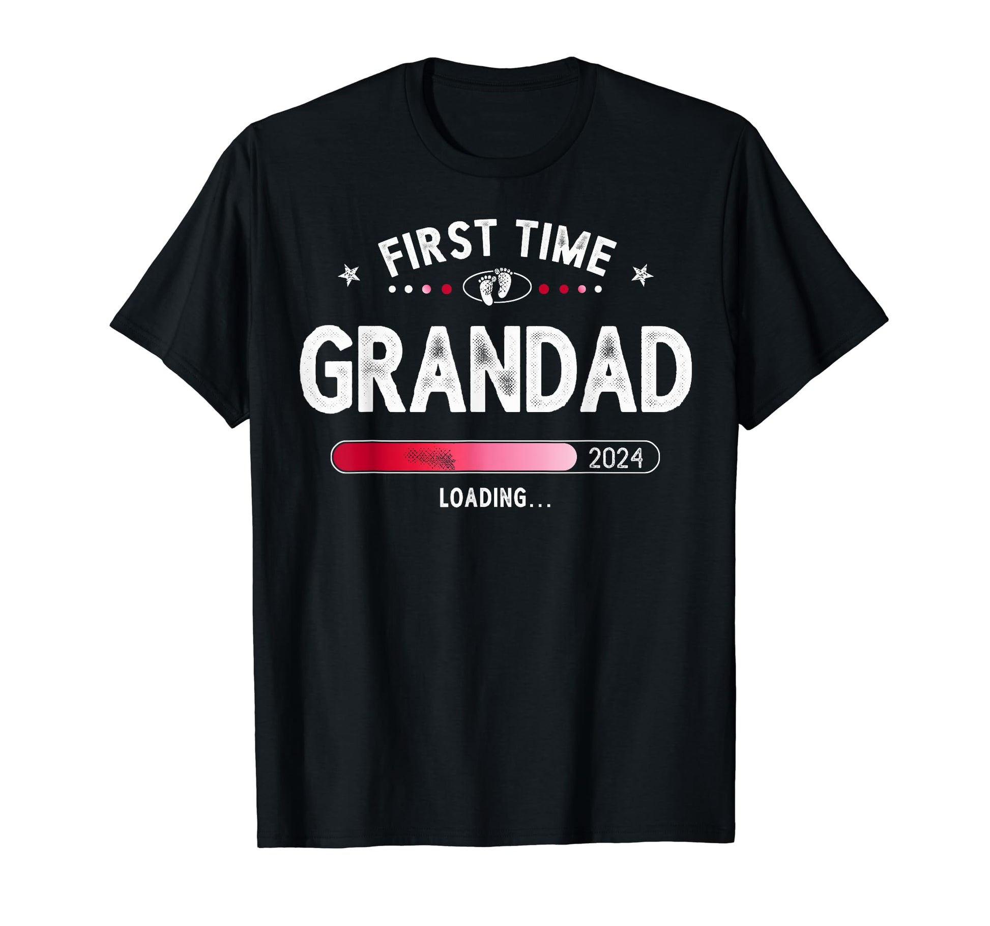 Promoted To Grandad Est 2024 Soon To T-Shirt - Minimalist Print for Adults - T-Shirt, Sweatshirt, Hoodie