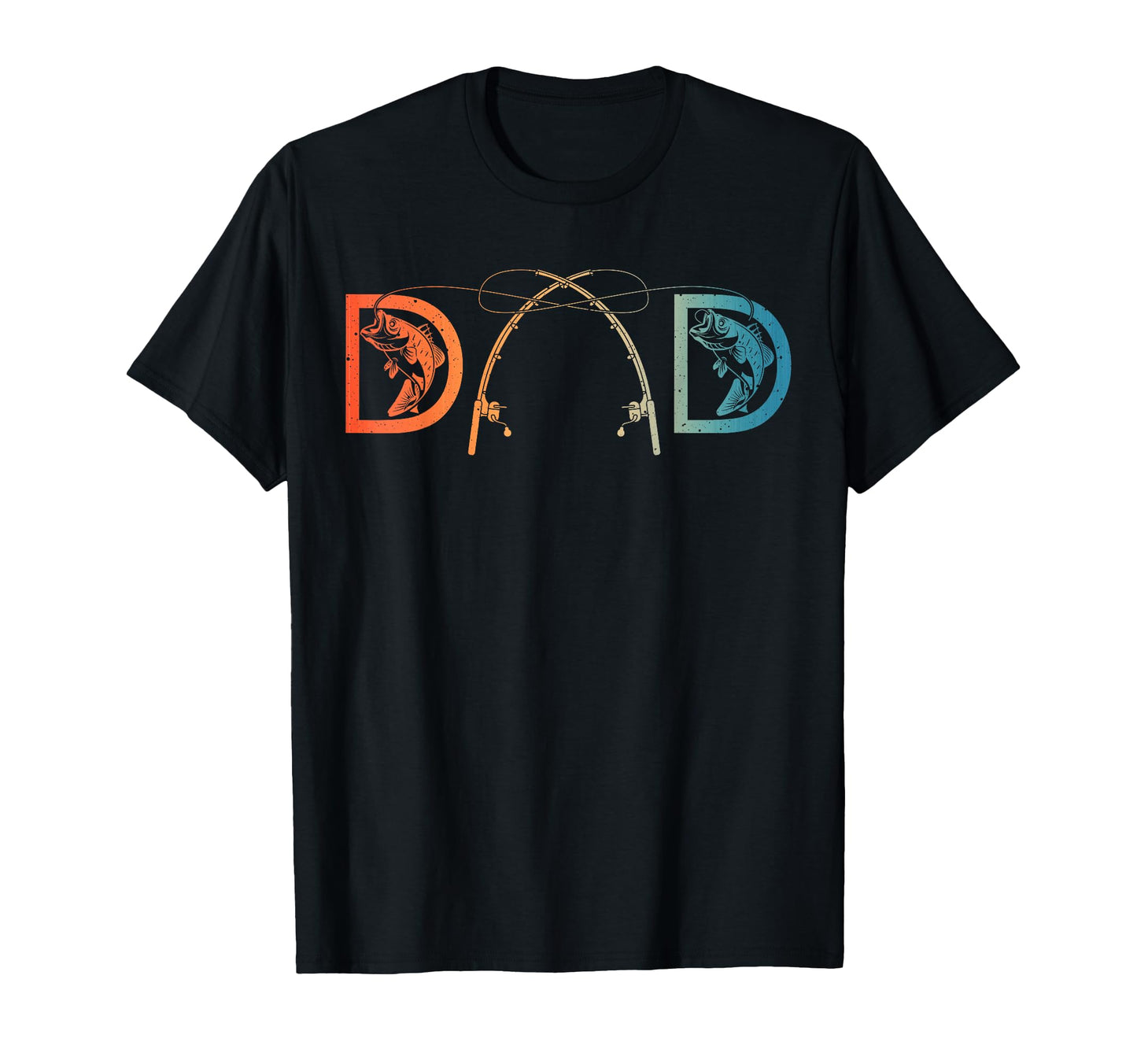 Funny Fishing Dad Art Dad Fathers Day T-Shirt - Trendy Graphic Men Women - T-Shirt, Sweatshirt, Hoodie