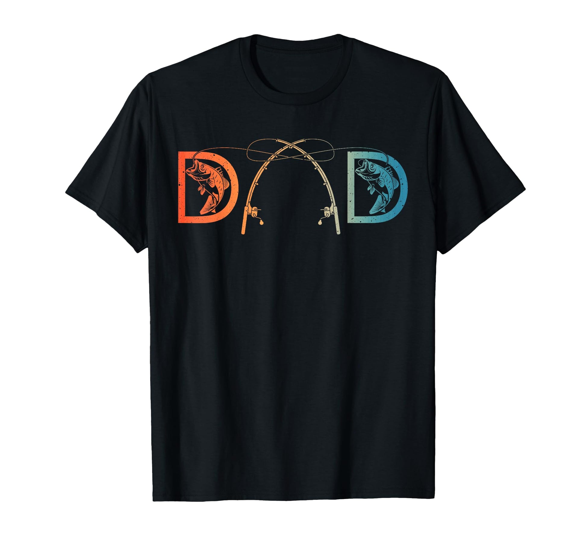 Funny Fishing Dad Art Dad Fathers Day T-Shirt - Trendy Graphic Men Women - T-Shirt, Sweatshirt, Hoodie