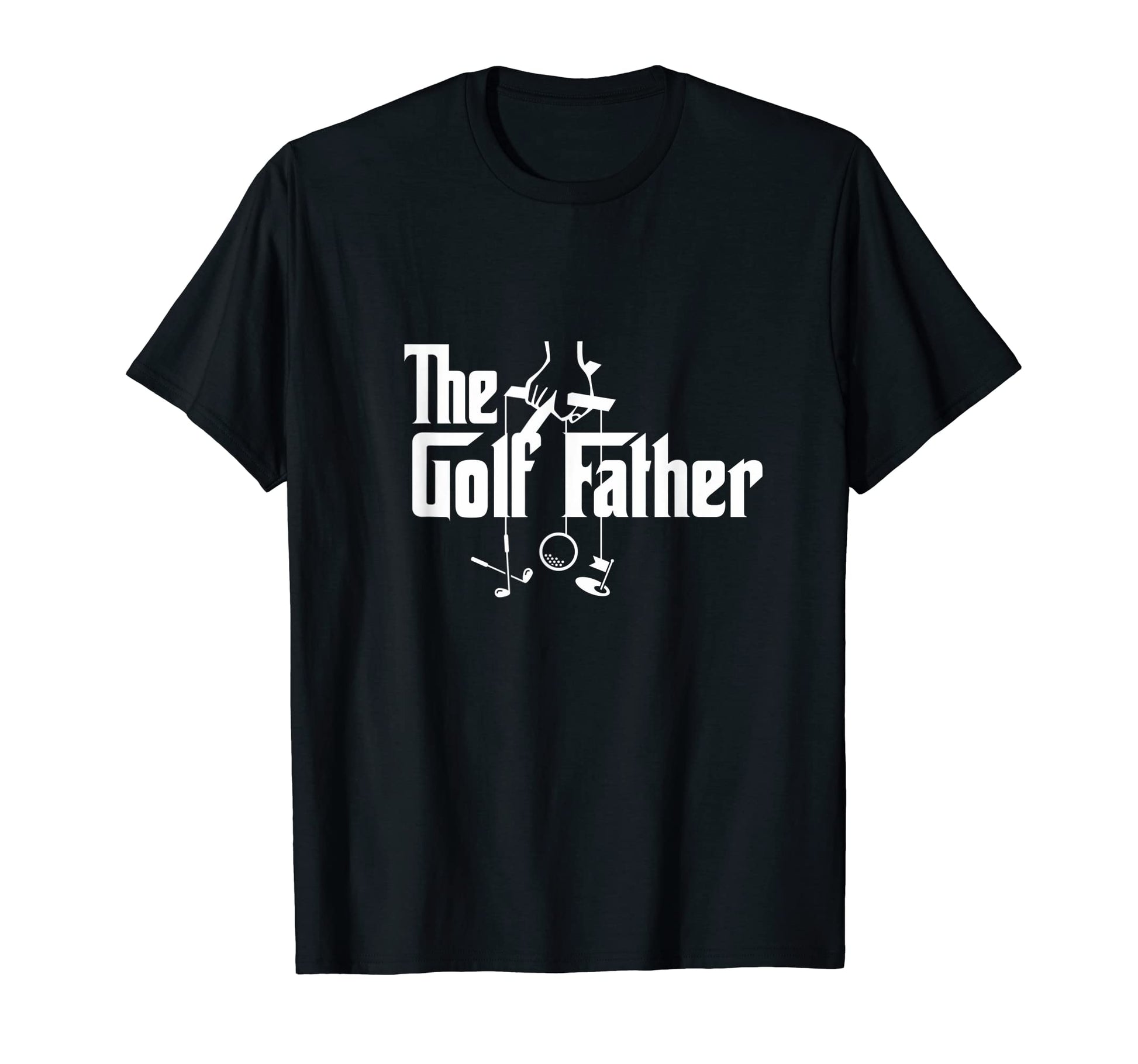 Mens Golf Father Funny Dad Golfer T-Shirt - Custom Art Print Men Women - T-Shirt, Sweatshirt, Hoodie