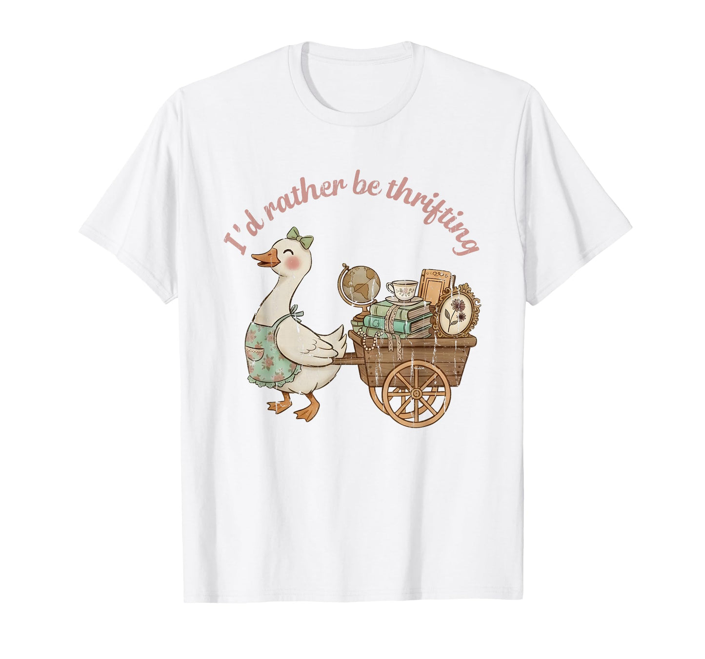 Id Rather Be Thrifting Goose T-Shirt - Streetwear Style for Adults - T-Shirt, Sweatshirt, Hoodie