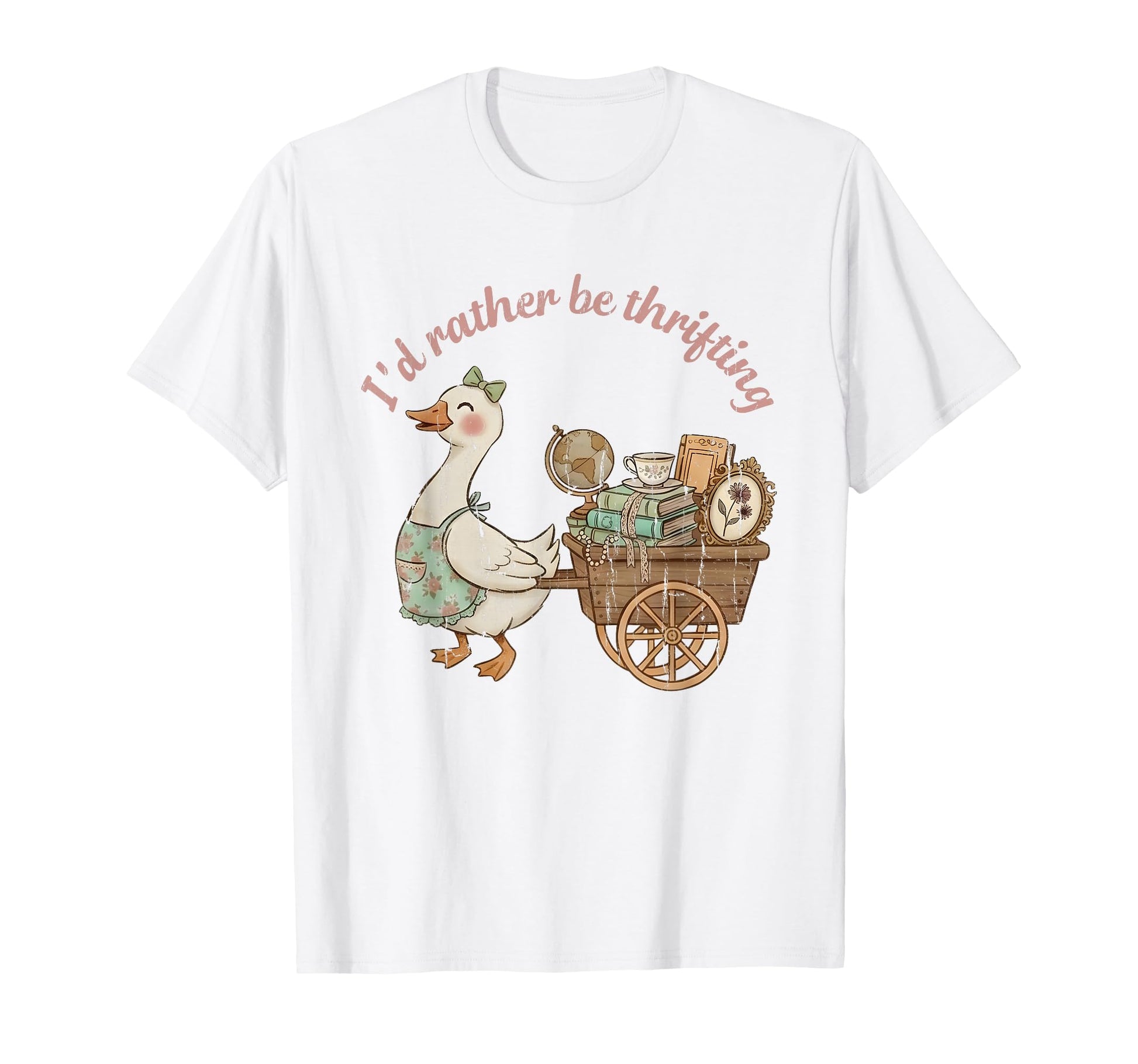 Id Rather Be Thrifting Goose T-Shirt - Streetwear Style for Adults - T-Shirt, Sweatshirt, Hoodie