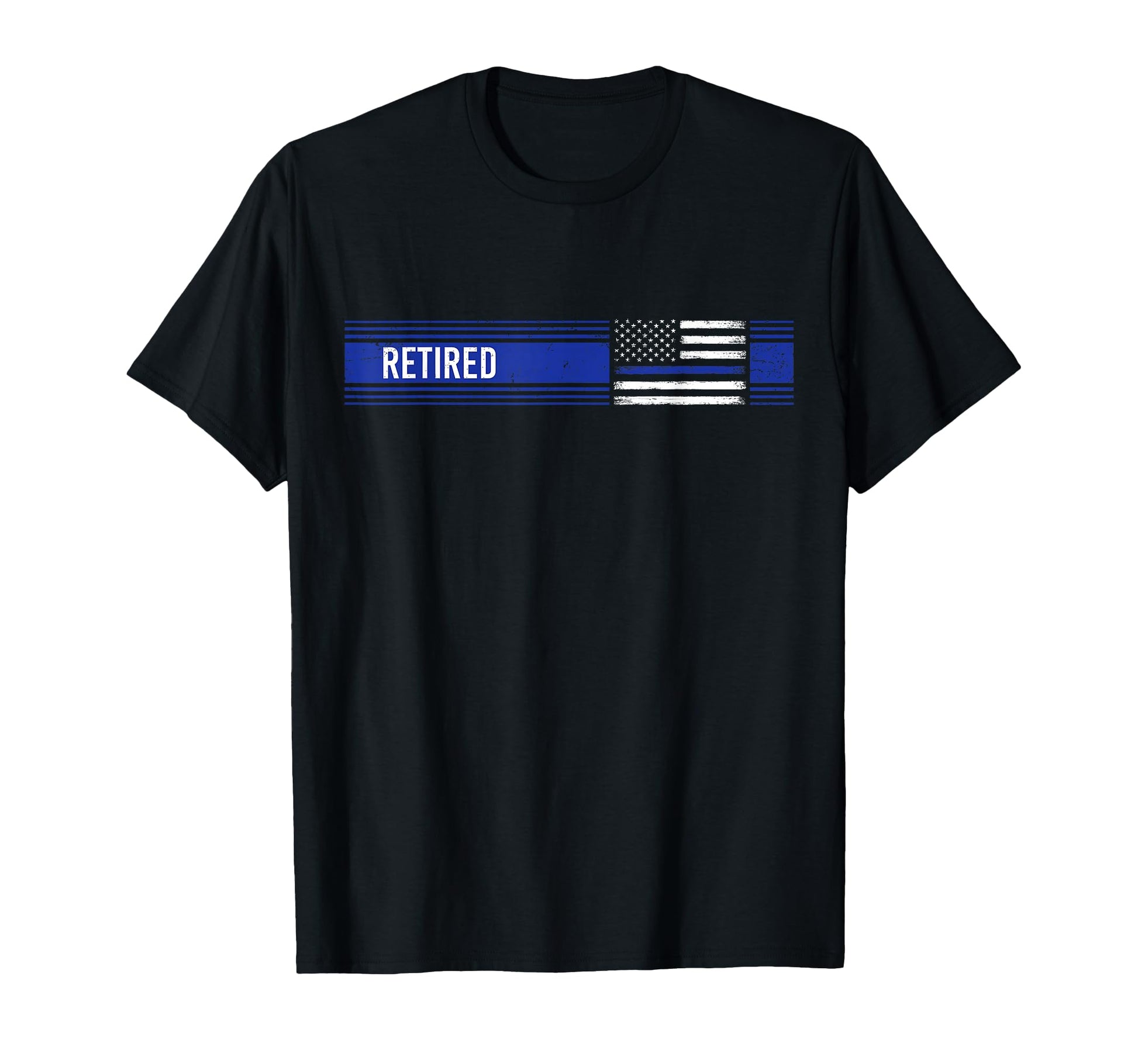 Legend Has Retired Police Officer T-Shirt - Minimalist Print for Adults - T-Shirt, Sweatshirt, Hoodie