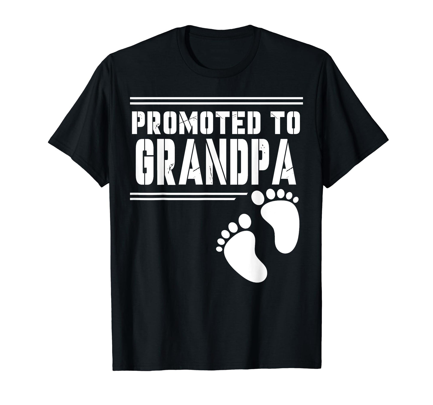 Promoted To Grandpa Funny First Time T-Shirt - Unique Graphic Men Women - T-Shirt, Sweatshirt, Hoodie