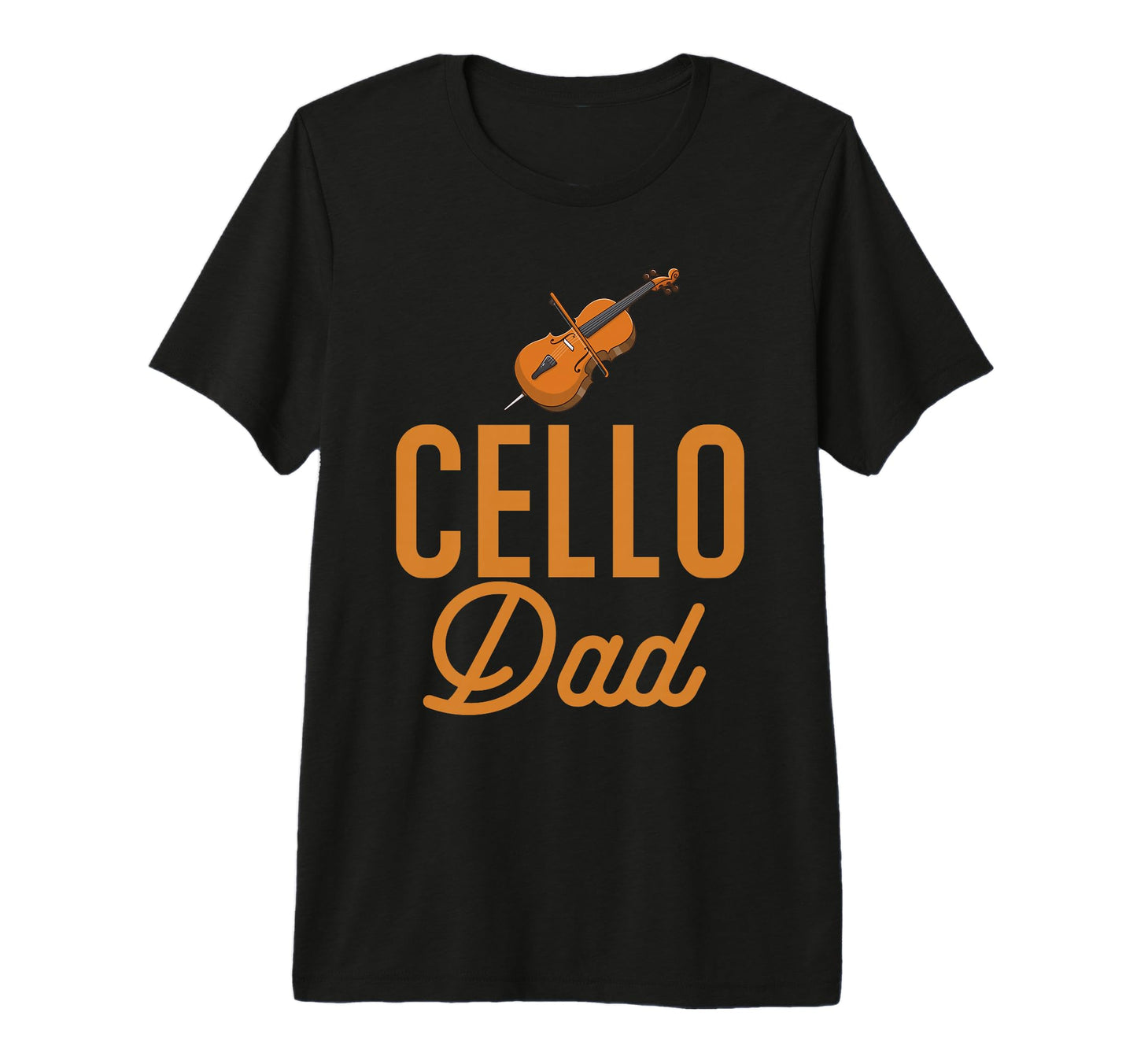 Mens Cello Dad Music Fathers Day Cellist T-Shirt - Trendy Graphic Unisex - T-Shirt, Sweatshirt, Hoodie