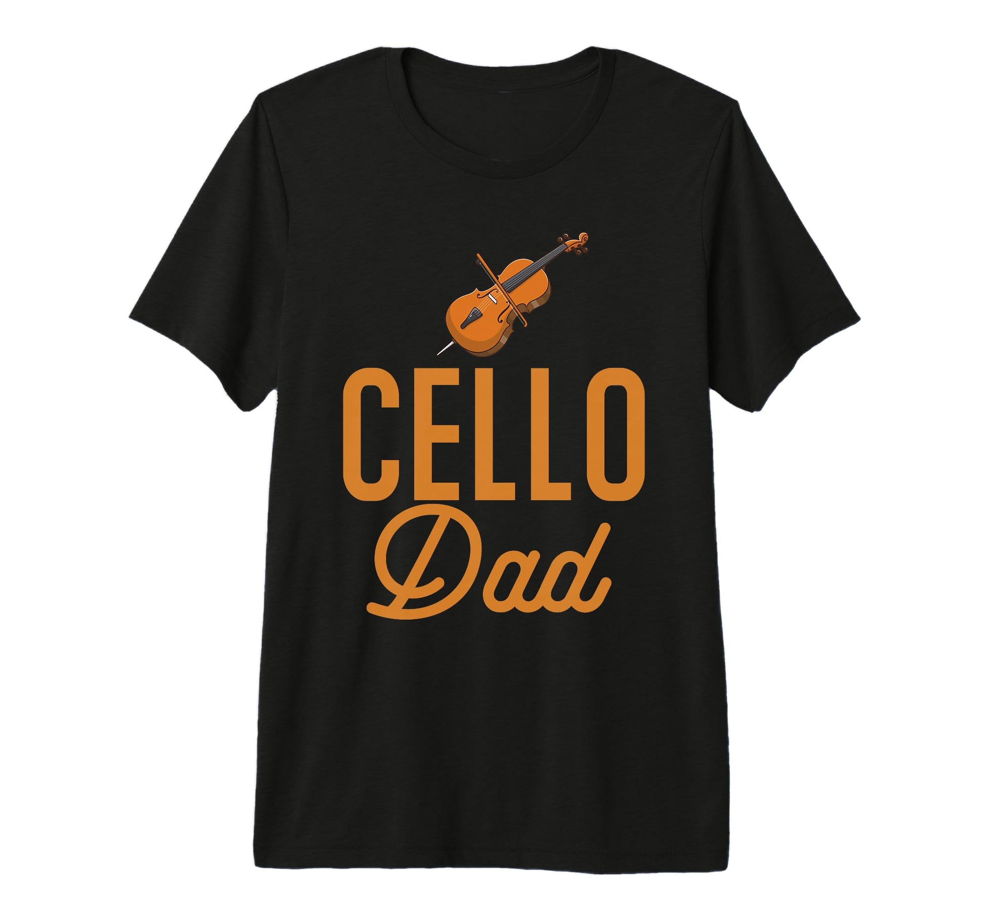 Mens Cello Dad Music Fathers Day Cellist T-Shirt - Trendy Graphic Unisex - T-Shirt, Sweatshirt, Hoodie