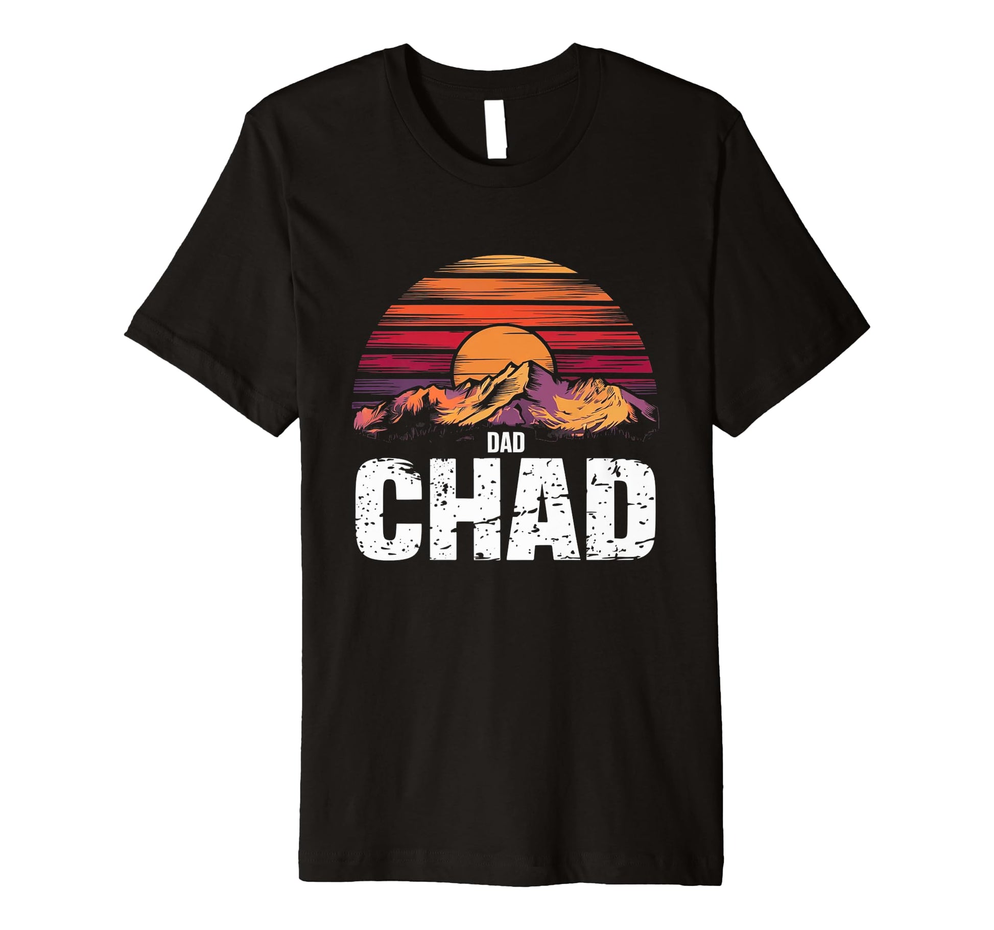 Mens Dad Chad Chad Country Chas Is Rad T-Shirt - Custom Art Print Unisex - T-Shirt, Sweatshirt, Hoodie