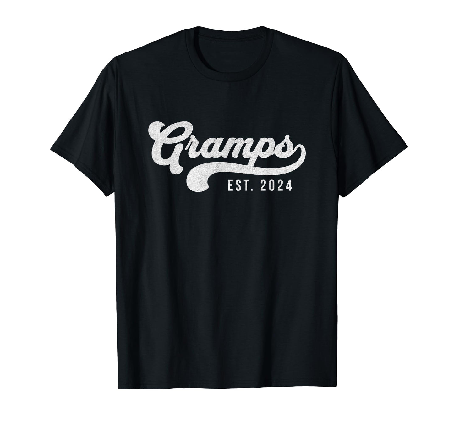 Gramps Est 2024 New Grandpa Promoted T-Shirt - Streetwear Style Men Women - T-Shirt, Sweatshirt, Hoodie