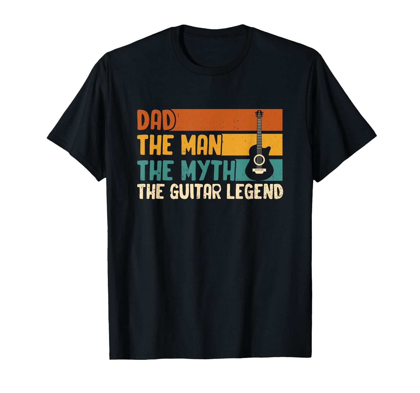 Dad Myth Guitar Legend Fathers Day T-Shirt - Trendy Graphic Men Women - T-Shirt, Sweatshirt, Hoodie