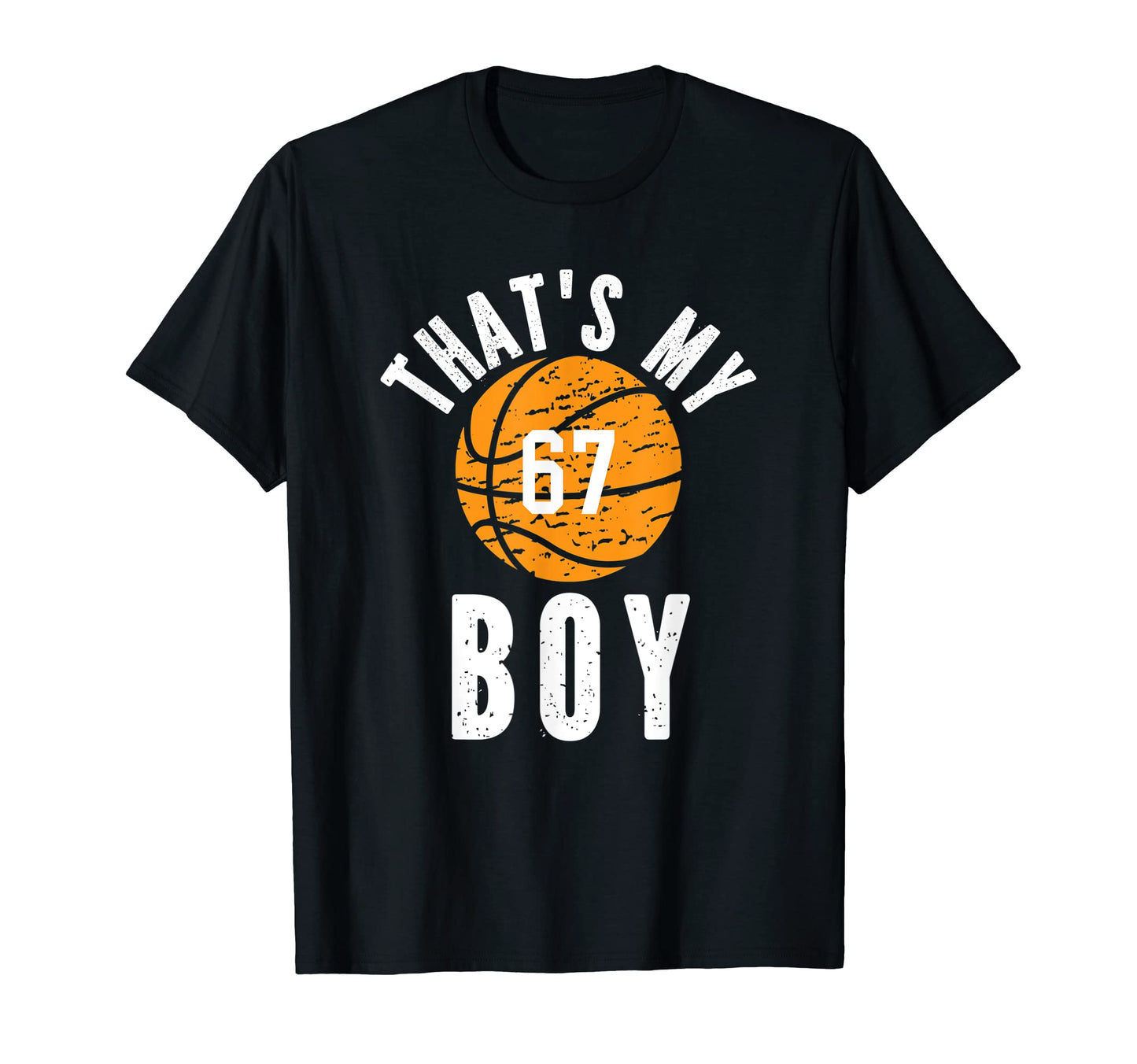 Thats My Jersey Number 67 Basketball T-Shirt - Unique Graphic Men Women - T-Shirt, Sweatshirt, Hoodie