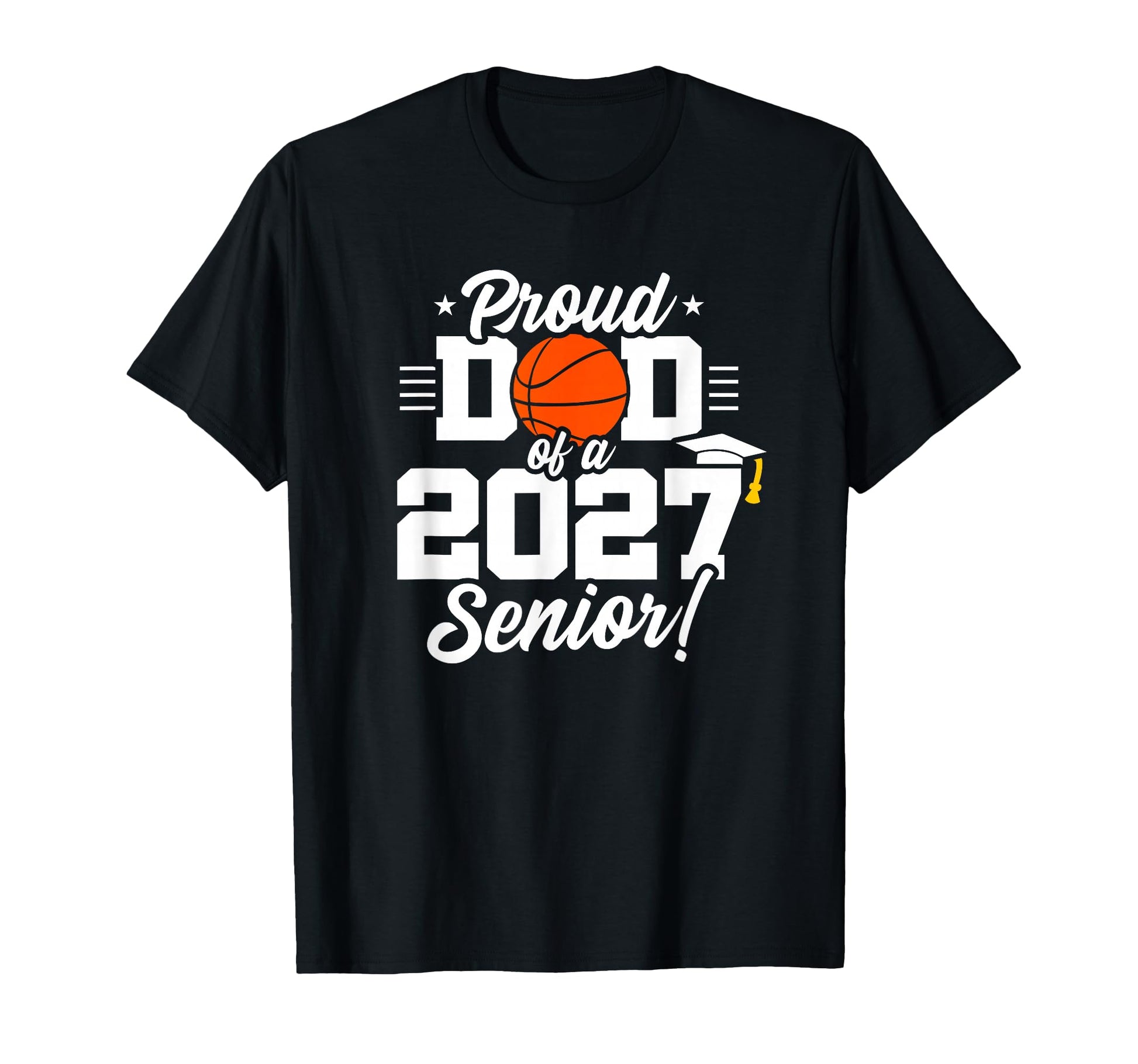 Senior Class 2027 School Basketball T-Shirt - Aesthetic Graphic Unisex - T-Shirt, Sweatshirt, Hoodie