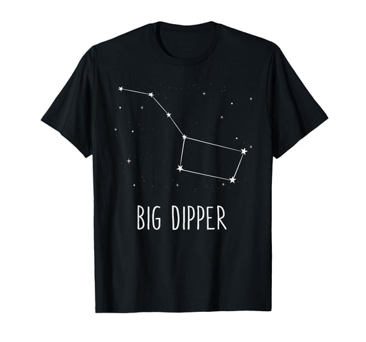 Big Dipper Constellation Space T-Shirt - Trendy Graphic Men Women - T-Shirt, Sweatshirt, Hoodie