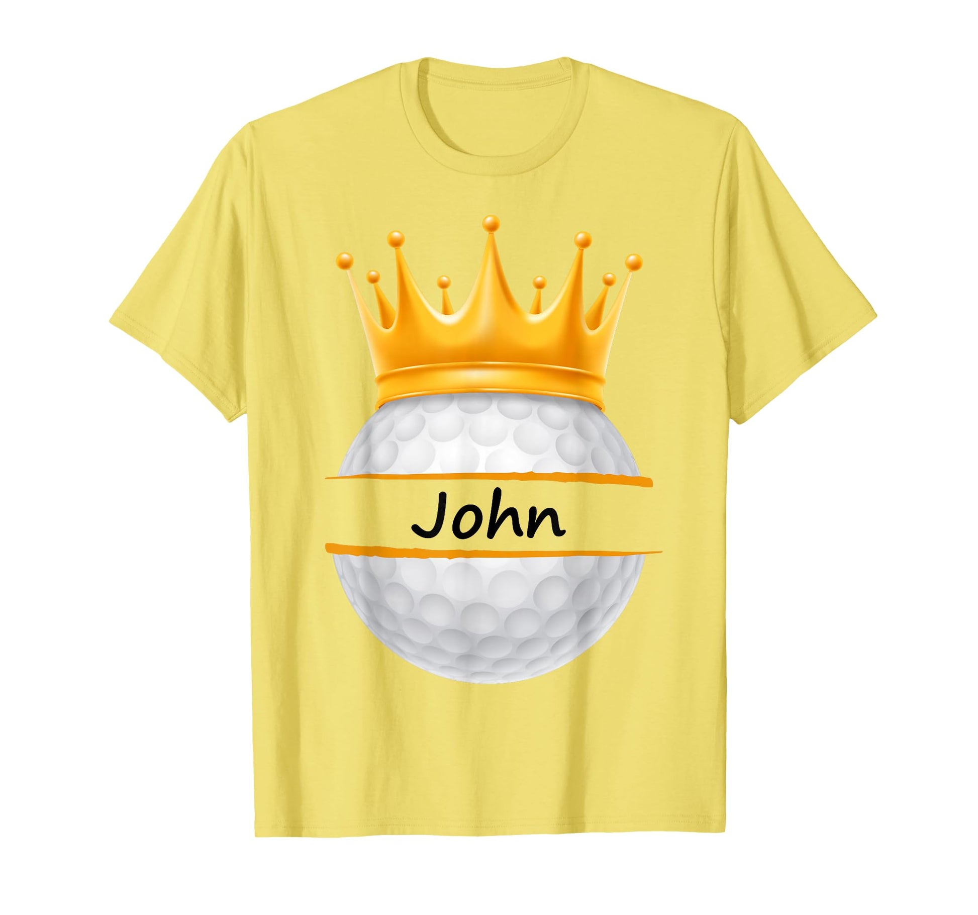 Novelty Golf Personalized Name John T-Shirt - Custom Art Print Unisex - T-Shirt, Sweatshirt, Hoodie