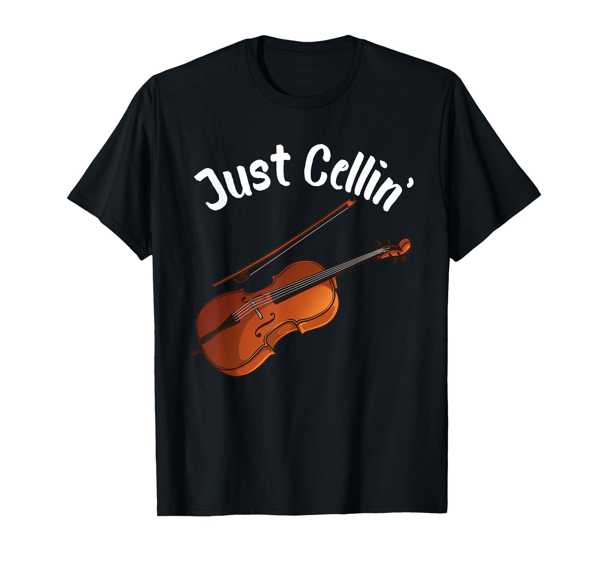 Funny Cello Designs Music Fan Lover T-Shirt - Unique Graphic for Adults - T-Shirt, Sweatshirt, Hoodie