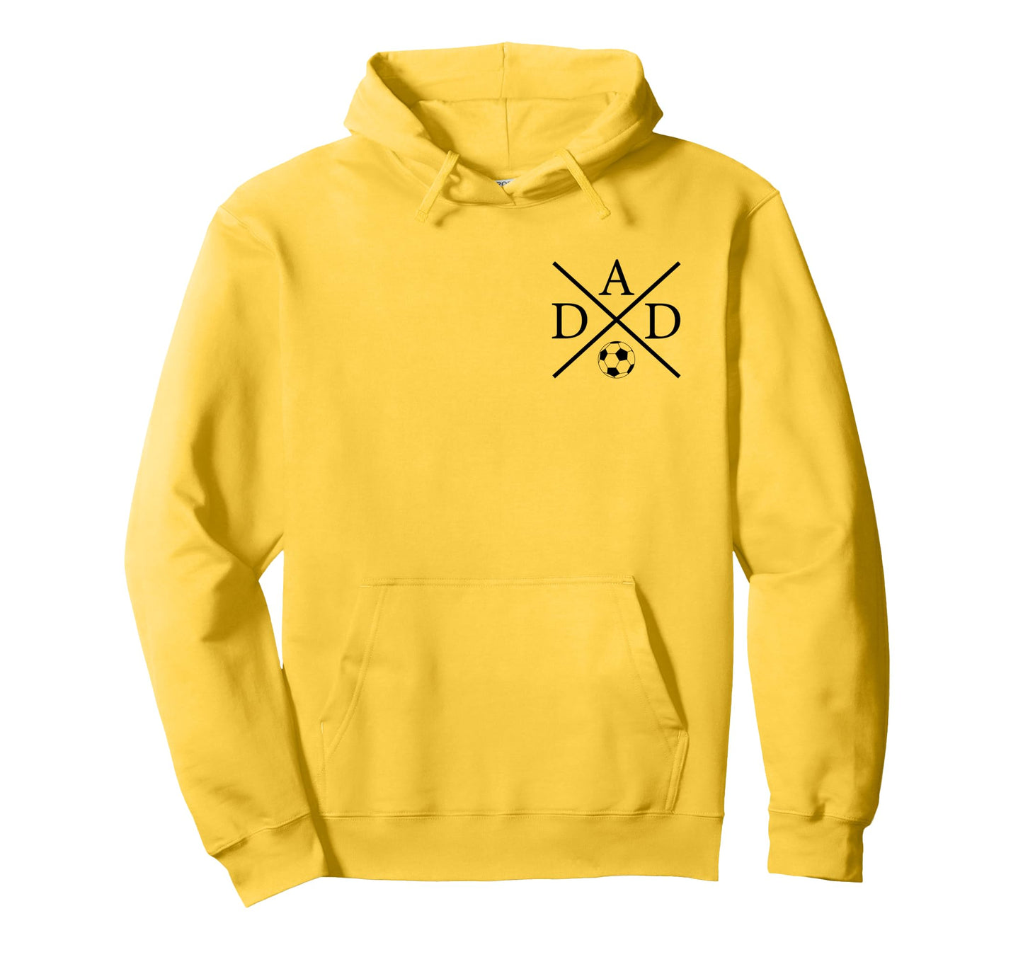 Soccer Dad Fathers Day Game Day Hoodie - Casual Everyday Wear Unisex - T-Shirt, Sweatshirt, Hoodie