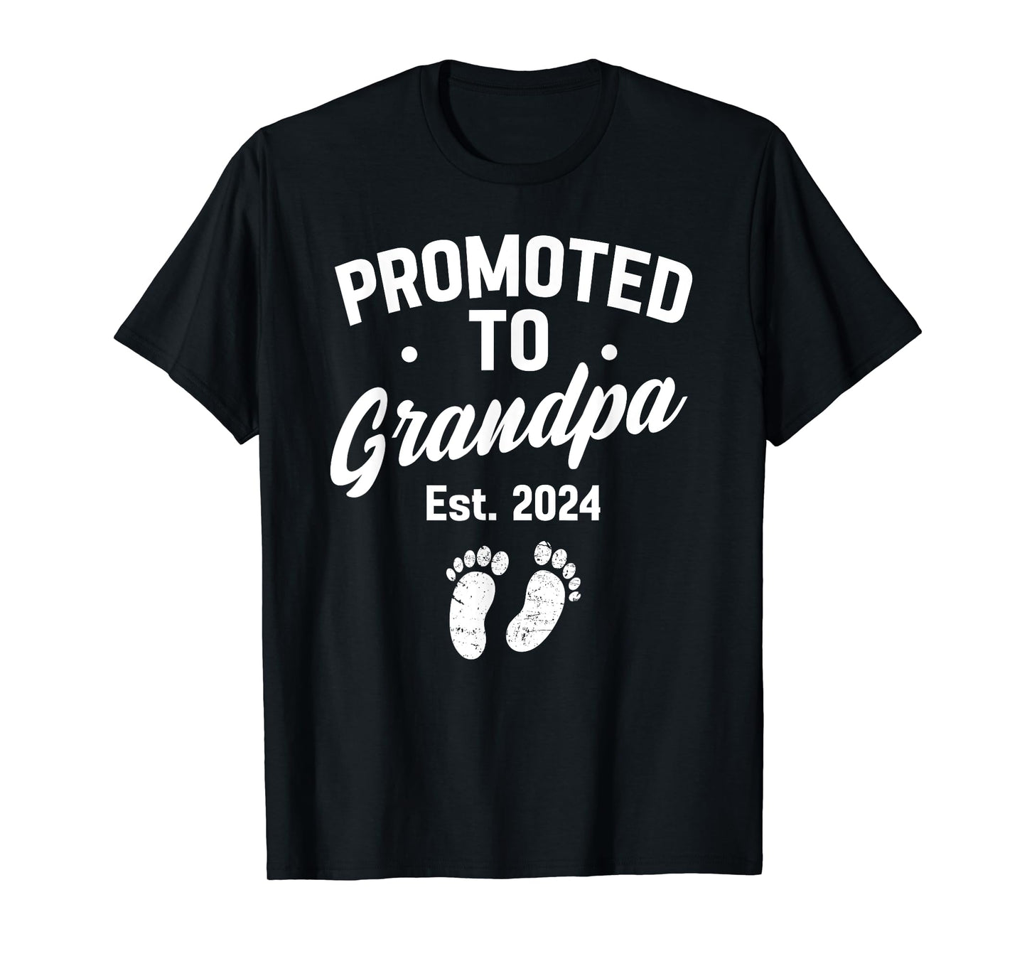 Promoted To Grandpa 2024 Pregnancy T-Shirt - Trendy Graphic Men Women - T-Shirt, Sweatshirt, Hoodie