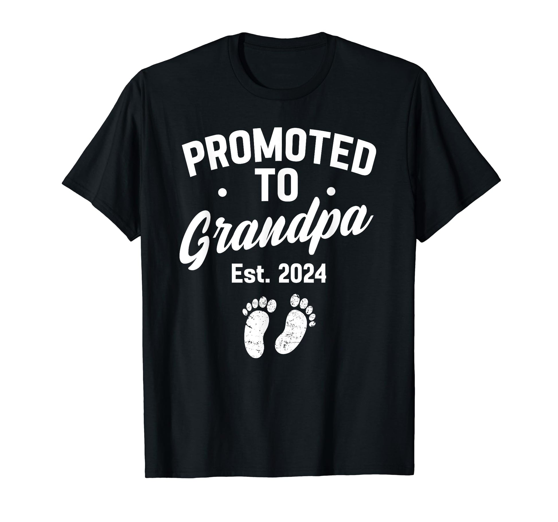 Promoted To Grandpa 2024 Pregnancy T-Shirt - Trendy Graphic Men Women - T-Shirt, Sweatshirt, Hoodie