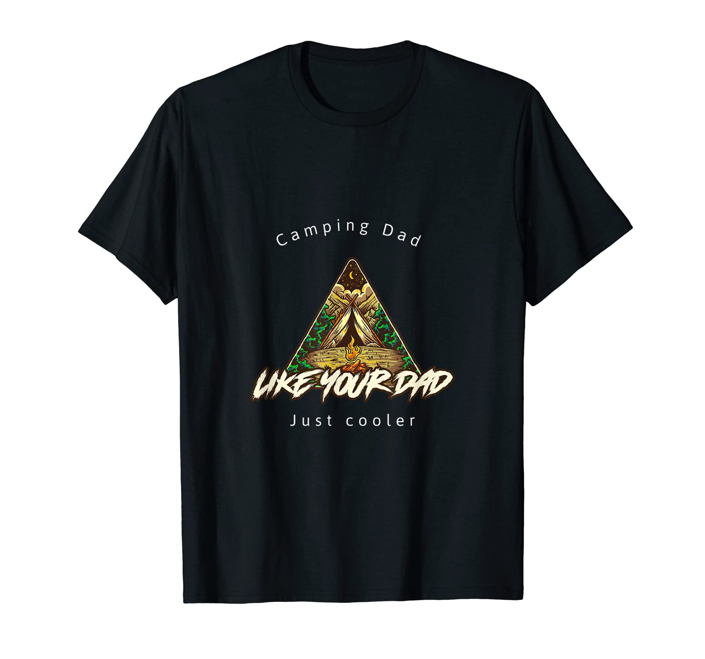Mens Camping Dad T-Shirt - Trendy Graphic Men Women - T-Shirt, Sweatshirt, Hoodie
