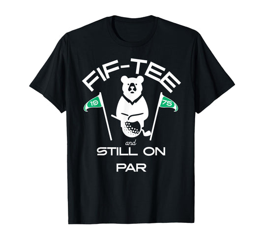 50Th Birthday Golf Milestone Funny T-Shirt - Fun Novelty Design for Adults - T-Shirt, Sweatshirt, Hoodie