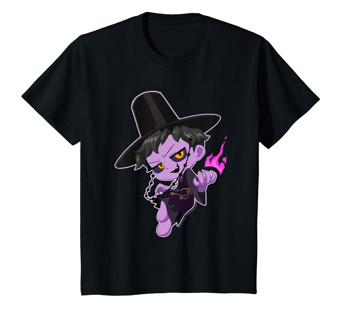 Kpop Demon Hunters Mischievous Chibi T-Shirt - Minimalist Print Unisex - T-Shirt, Sweatshirt, Hoodie