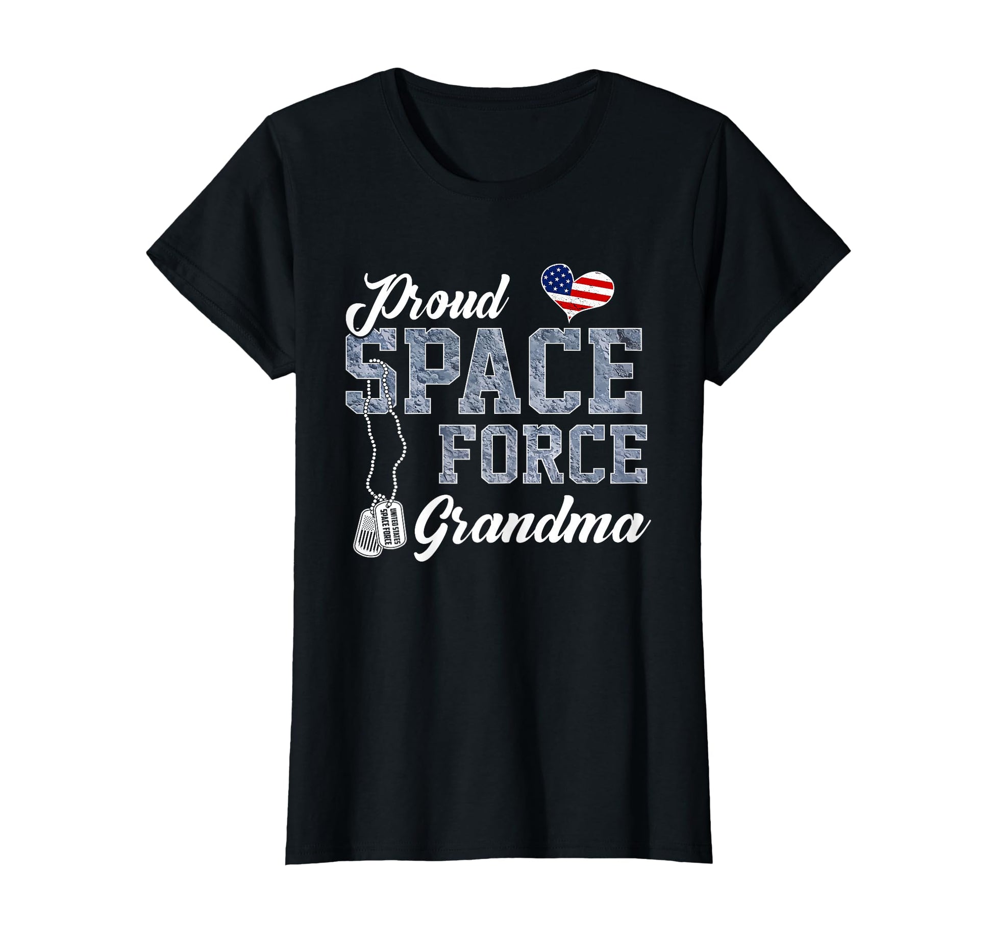 Proud Space Force Grandma Us Military T-Shirt - Streetwear Style Unisex - T-Shirt, Sweatshirt, Hoodie