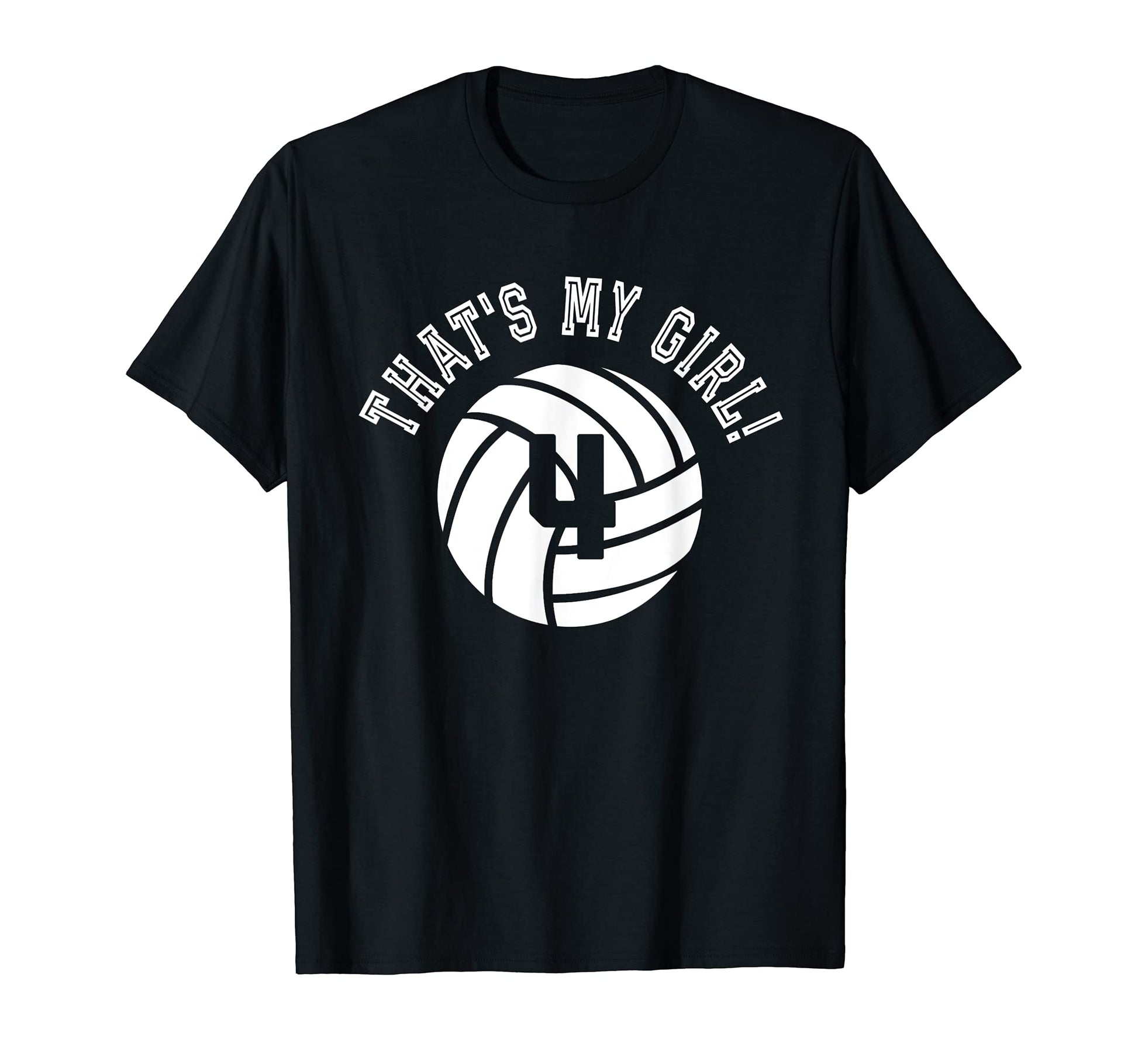 Thats My 4 Volleyball Player Mom Or T-Shirt - Aesthetic Graphic for Adults - T-Shirt, Sweatshirt, Hoodie