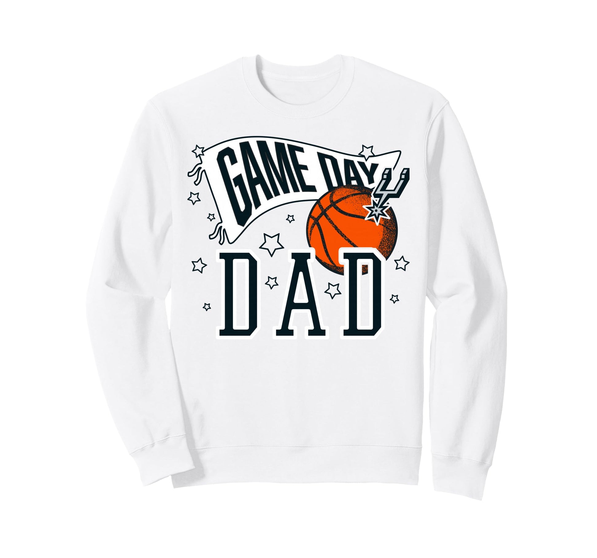 Nba San Antonio Spurs Fathers Day Sweatshirt - Custom Art Print Unisex - T-Shirt, Sweatshirt, Hoodie