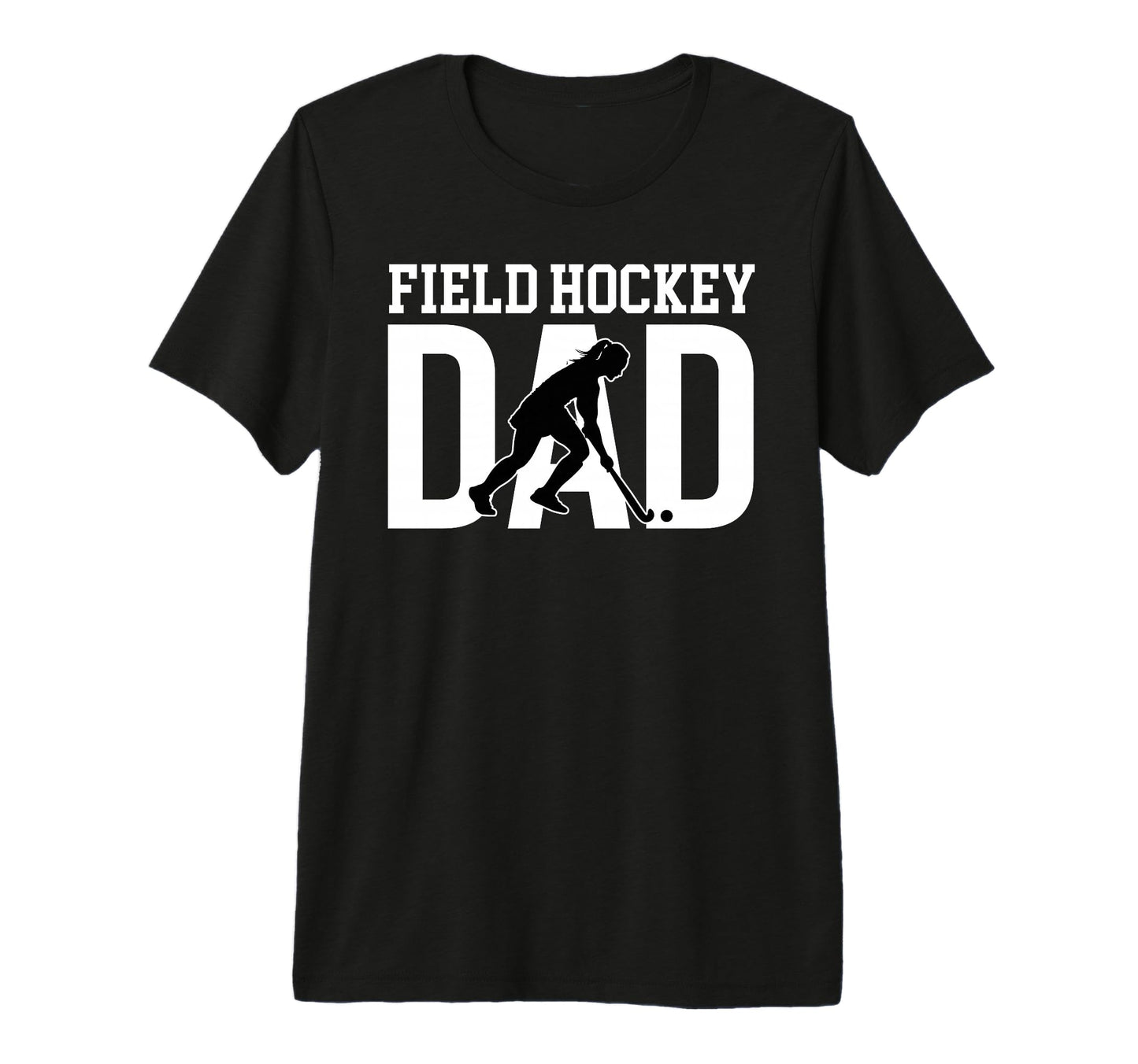 Mens Field Hockey Dad Field Hockey Player T-Shirt - Trendy Graphic Unisex - T-Shirt, Sweatshirt, Hoodie