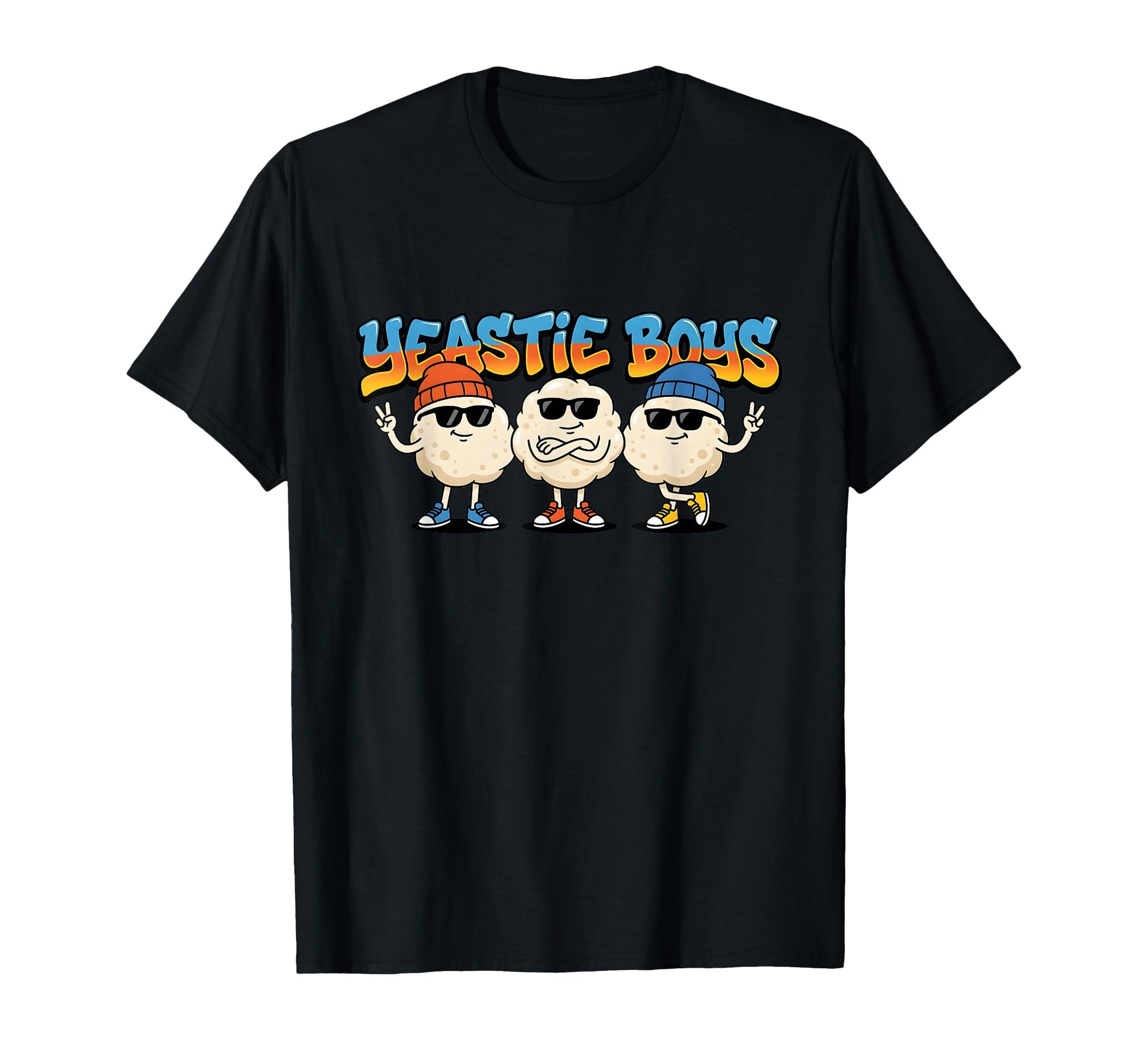 Yeastie Funny Sourdough Starter T-Shirt - Casual Everyday Wear Unisex - T-Shirt, Sweatshirt, Hoodie
