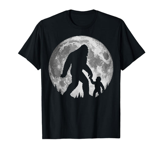 Bigfoot Son Fathers Day Matching T-Shirt - Novelty Apparel Men Women - T-Shirt, Sweatshirt, Hoodie
