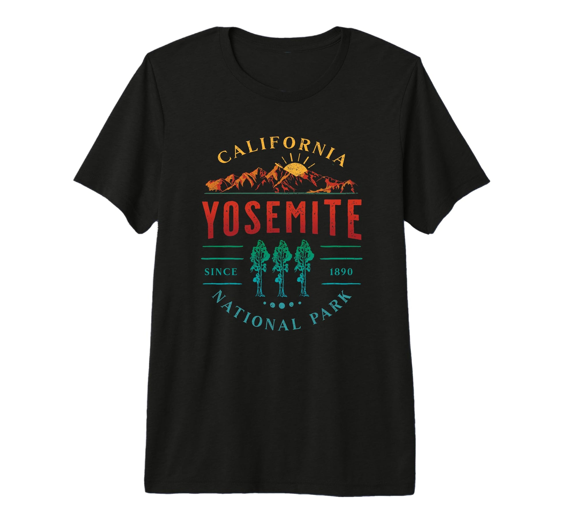 Yosemite National Park California Usa T-Shirt - Trendy Graphic Men Women - T-Shirt, Sweatshirt, Hoodie