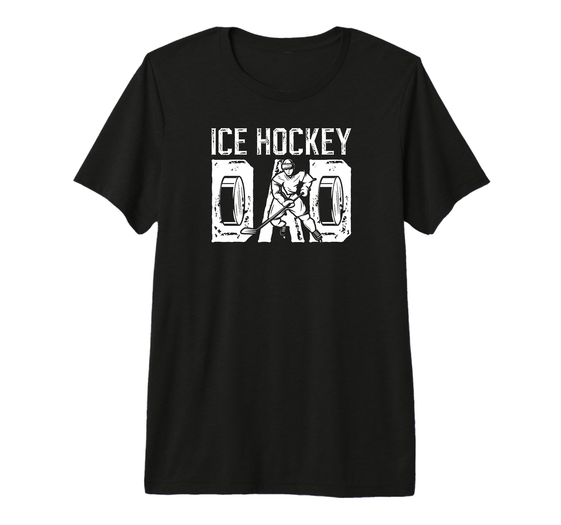 Mens Ice Hockey Dad Hockey Player Hockey T-Shirt - Novelty Apparel Unisex - T-Shirt, Sweatshirt, Hoodie